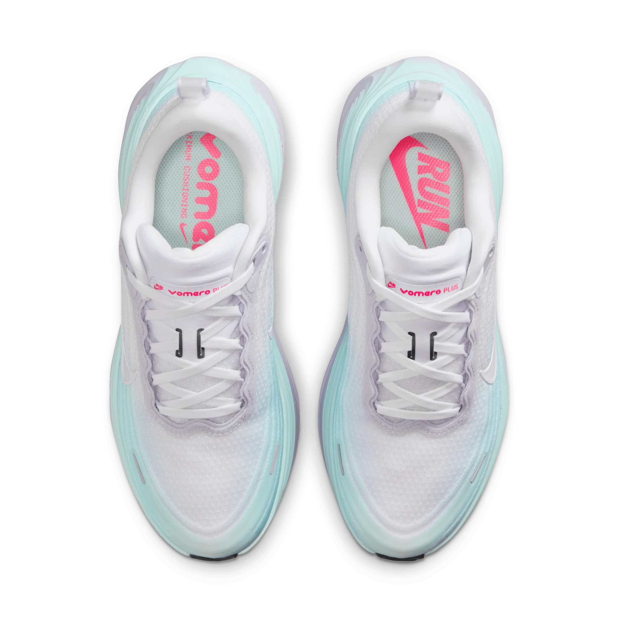 WMNS VOMERO PLUS - WHITE / GLACIER BLUE - Image 5