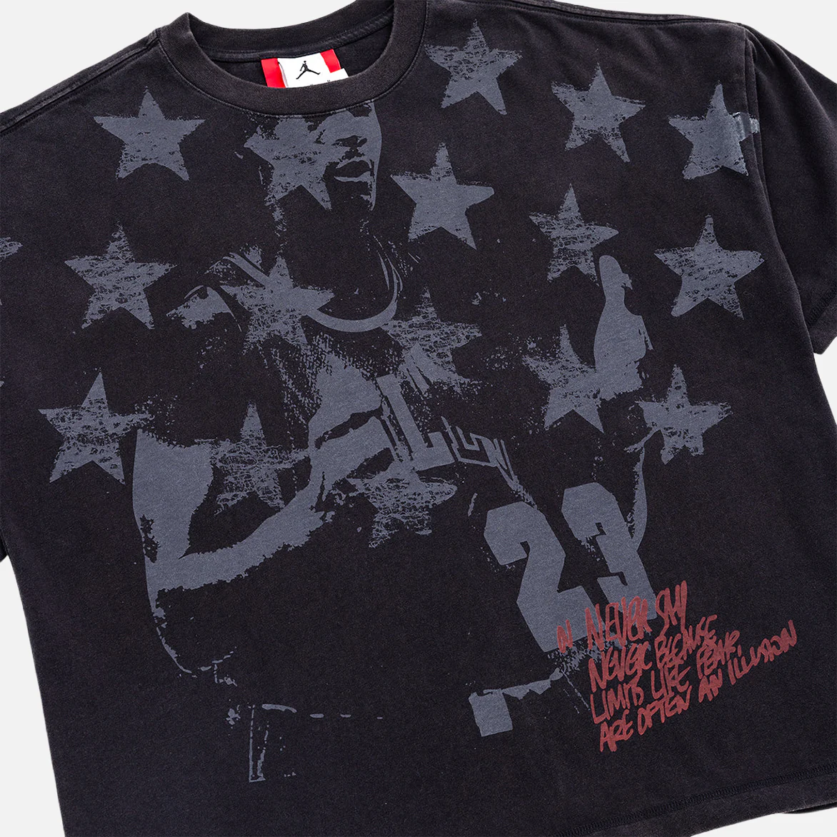 JORDAN MJ IH STAR S/S TEE - BLACK - Image 3