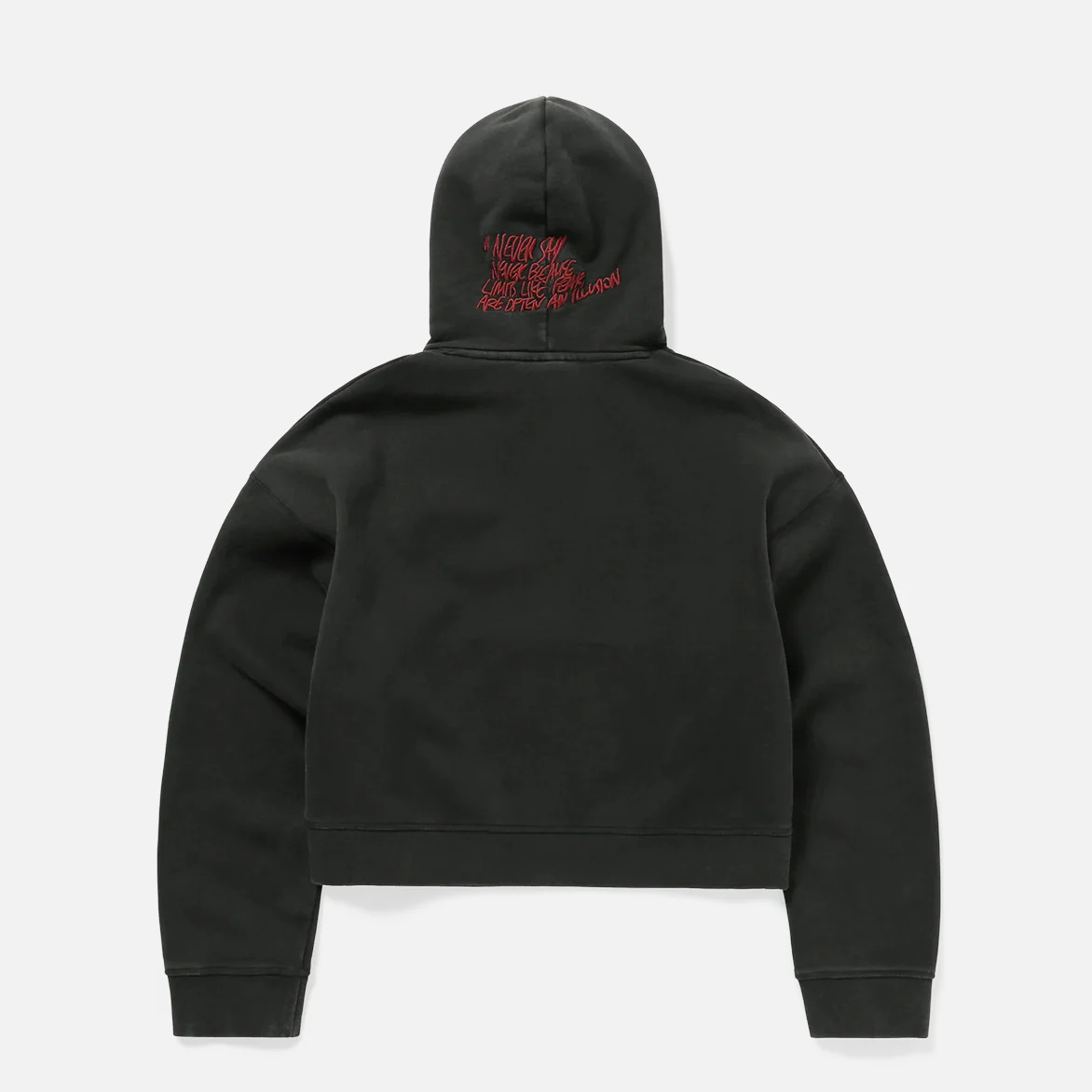 JORDAN MJ IH CROP HOODIE - BLACK - Image 2