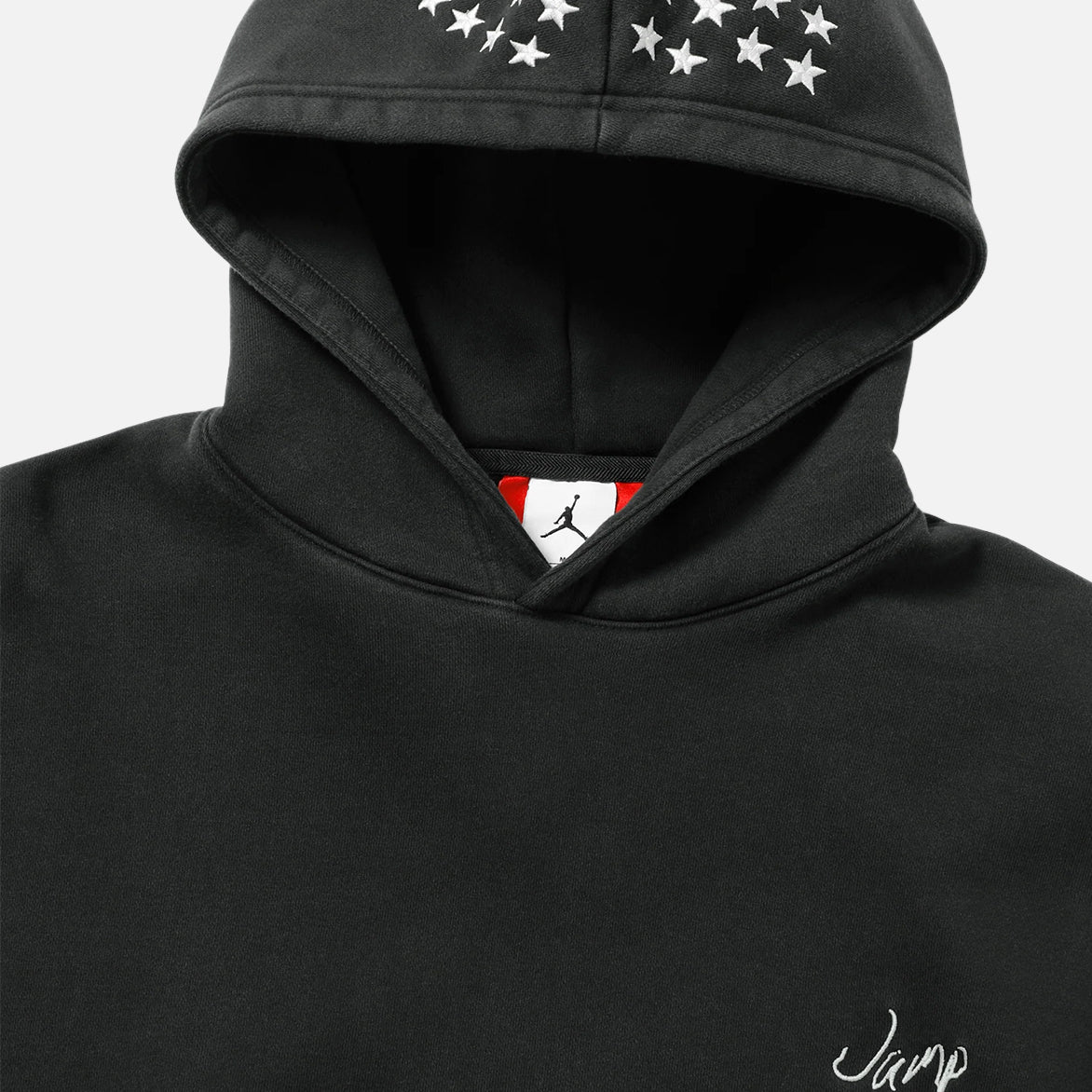 JORDAN MJ IH CROP HOODIE - BLACK - Image 3