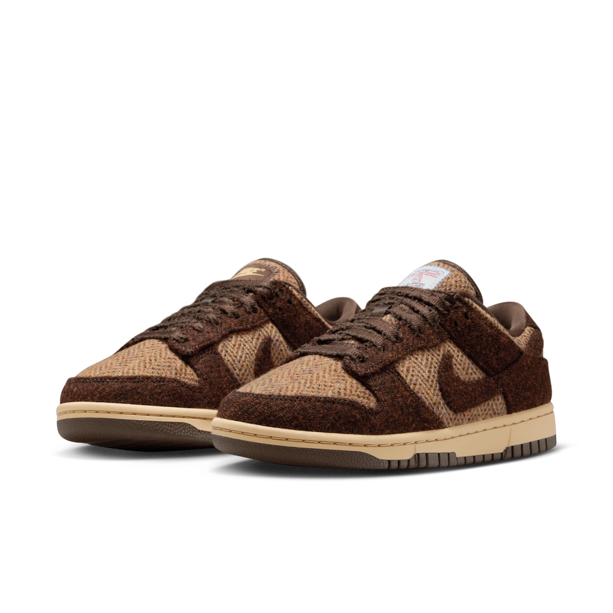 HARRIS TWEED X NIKE WMNS DUNK LOW QS "SESAME" - Image 2