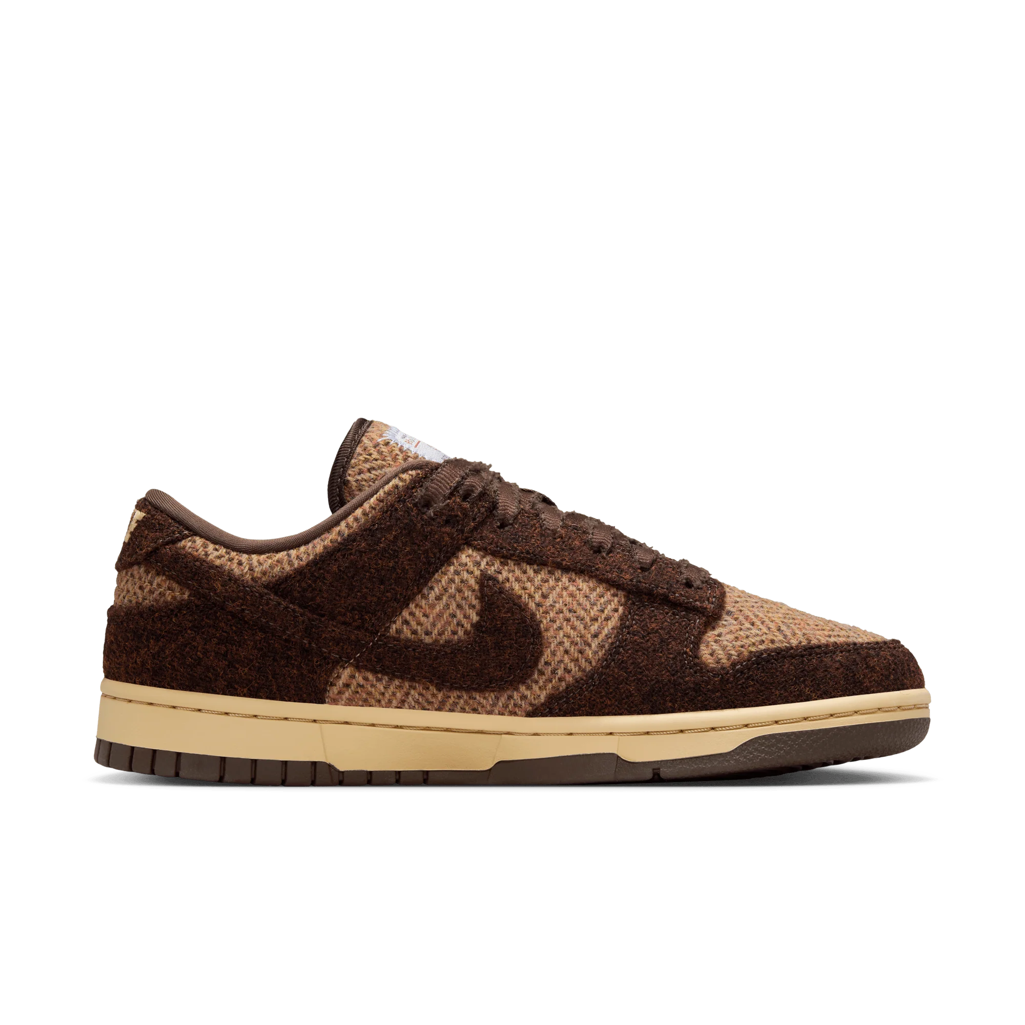 HARRIS TWEED X NIKE WMNS DUNK LOW QS "SESAME" - Image 3