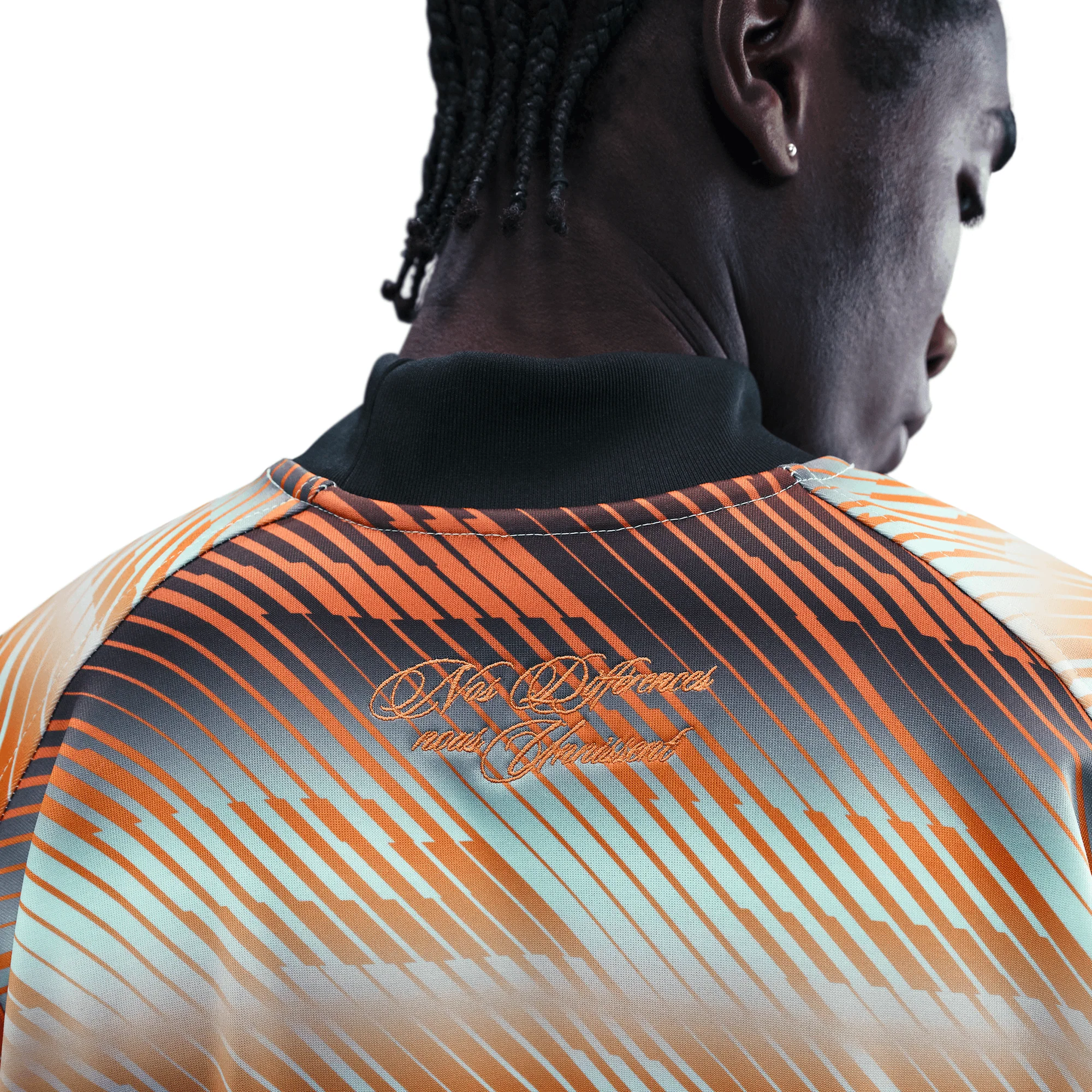 FRENCH NATIONAL TEAM GOALKEEPER JERSEY LOOSE FIT - BLACK / MONARCH - Image 4