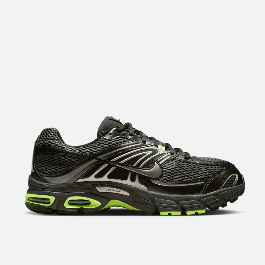 AIR MAX MOTO 2K - BLACK / METALLIC PEWTER / VOLT