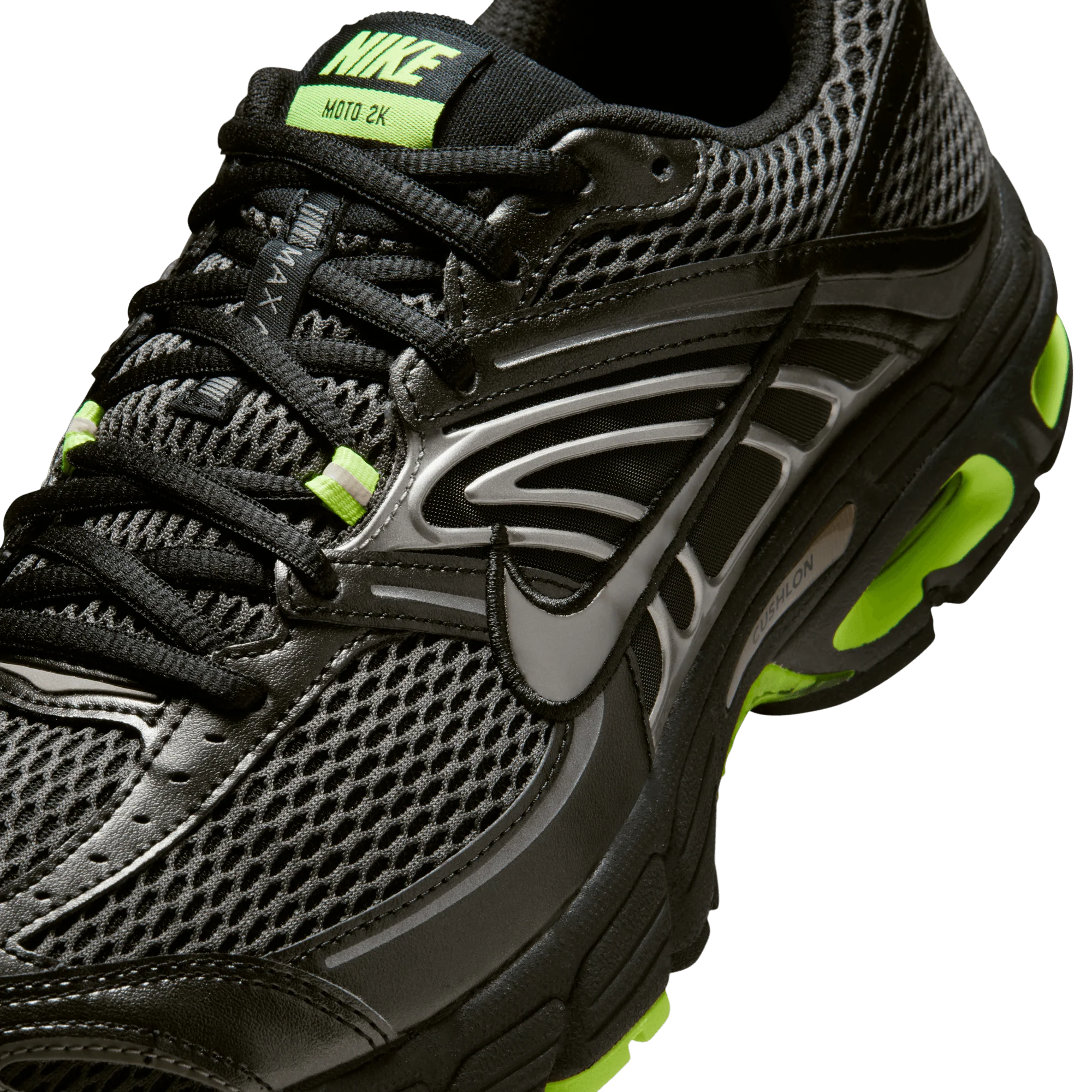 AIR MAX MOTO 2K - BLACK / METALLIC PEWTER / VOLT - Image 7