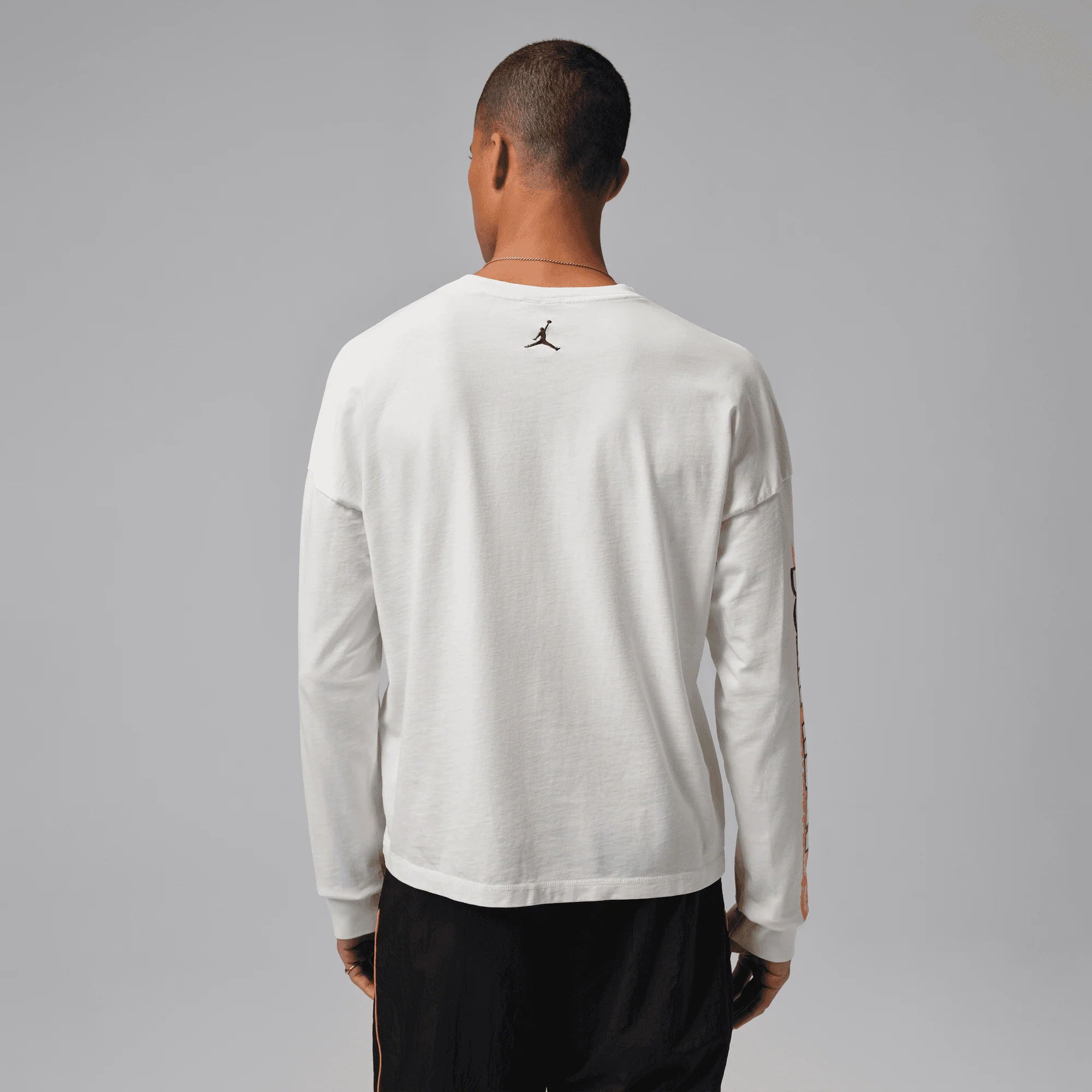 MJ BLACK CAT L/S TEE - IVORY - Image 2
