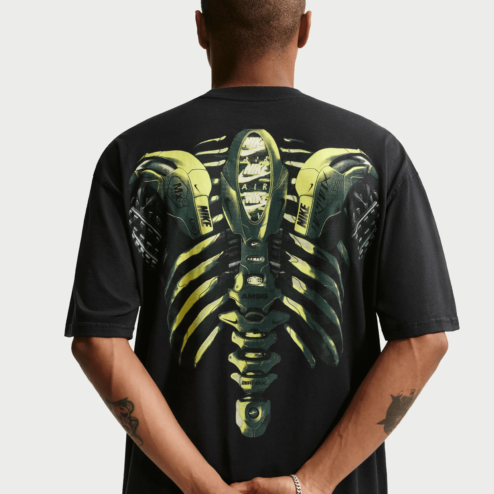 MAX90 X-RAY TEE - BLACK / VOLT - Image 2