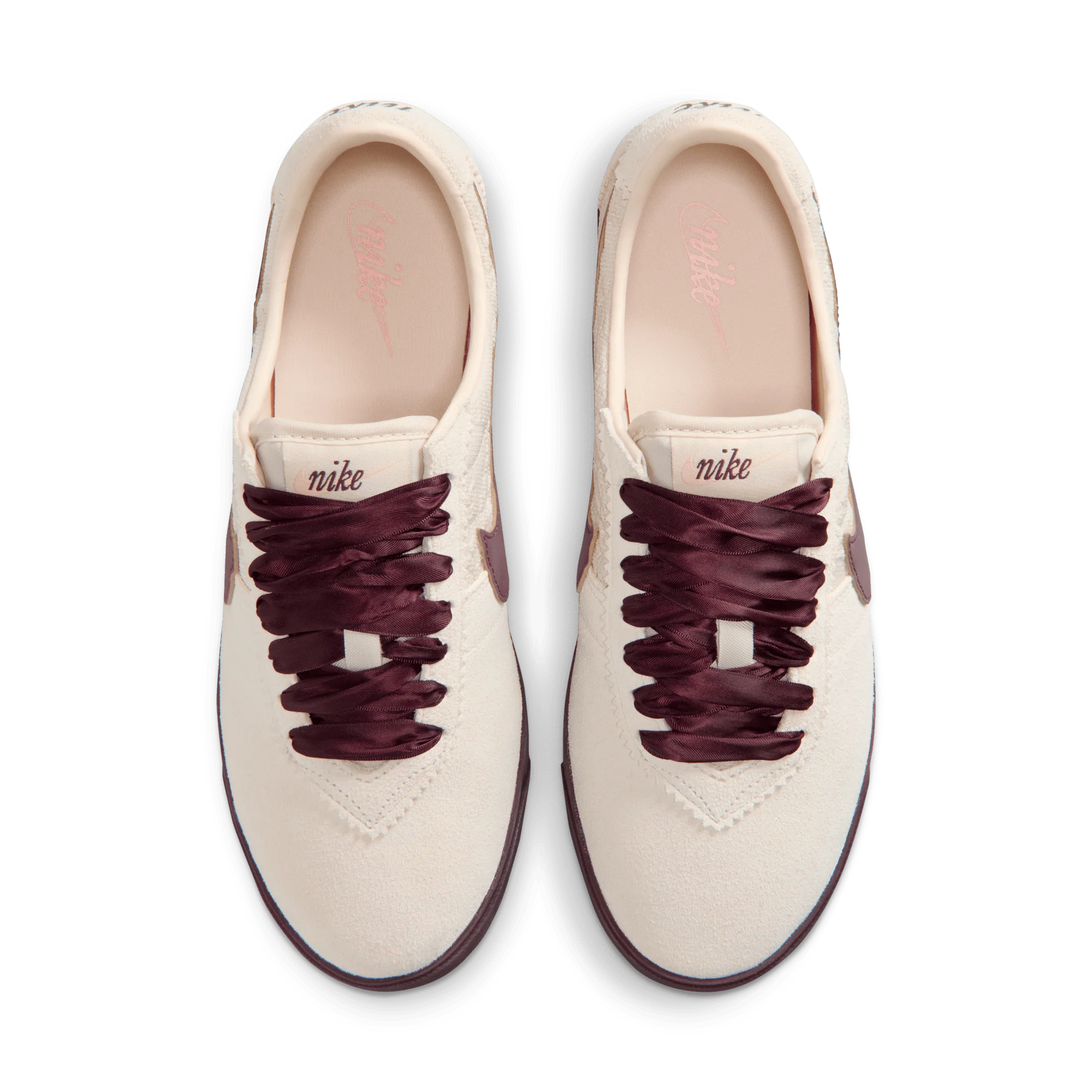 WMNS ASTROGRABBER LTHR SE - CREAM / BURGUNDY CRUSH - Image 5