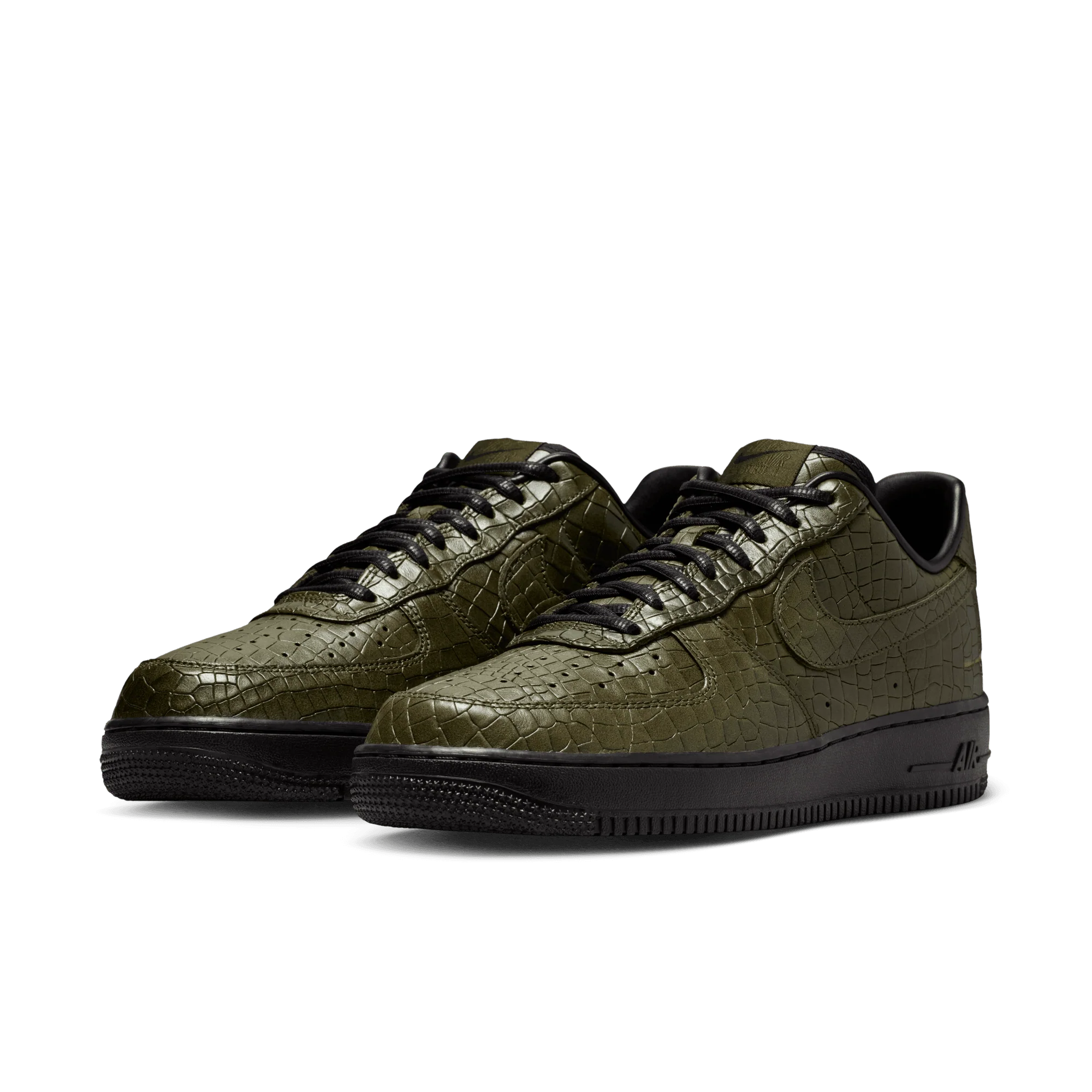 AIR FORCE 1 `07 PRM "CARGO KHAKI CROC" - Image 2