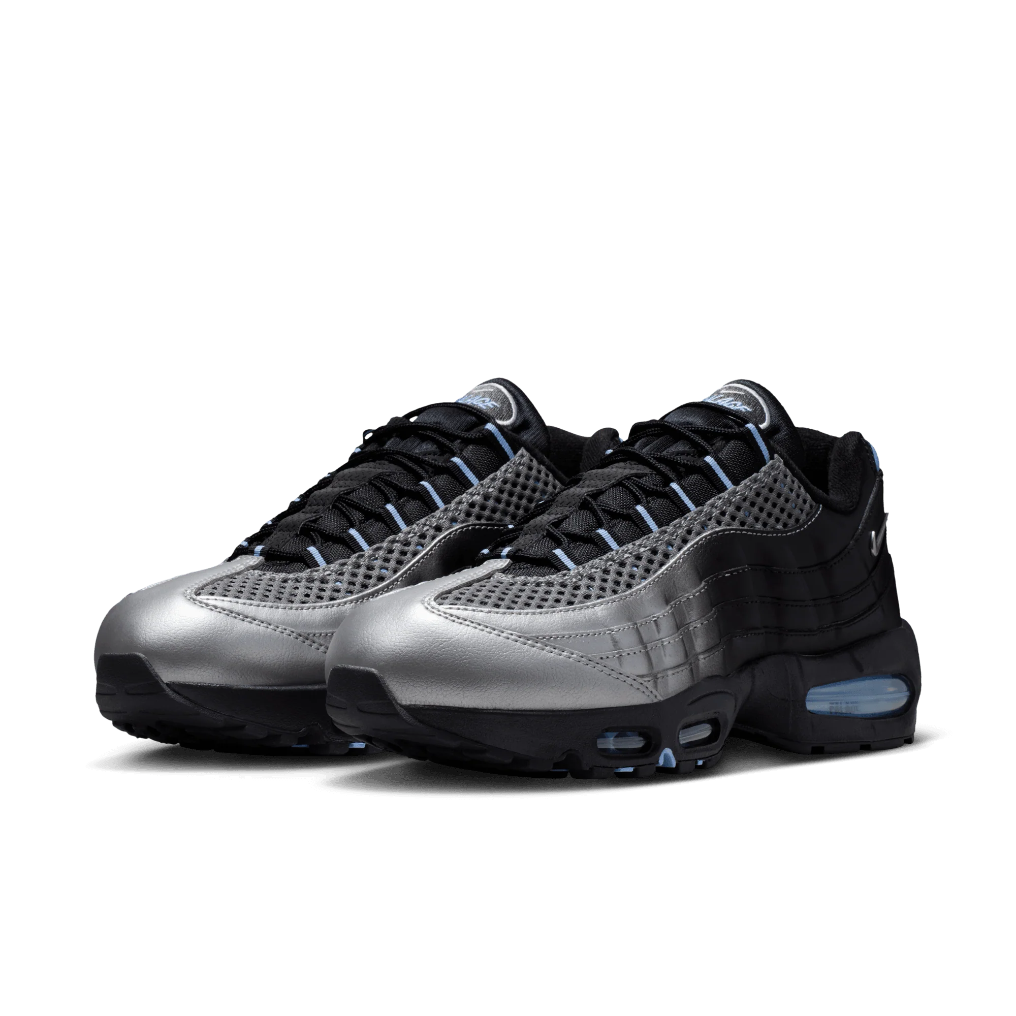 PALACE X NIKE AIR MAX 95 BIG BUBBLE "METALLIC SILVER" - Image 2