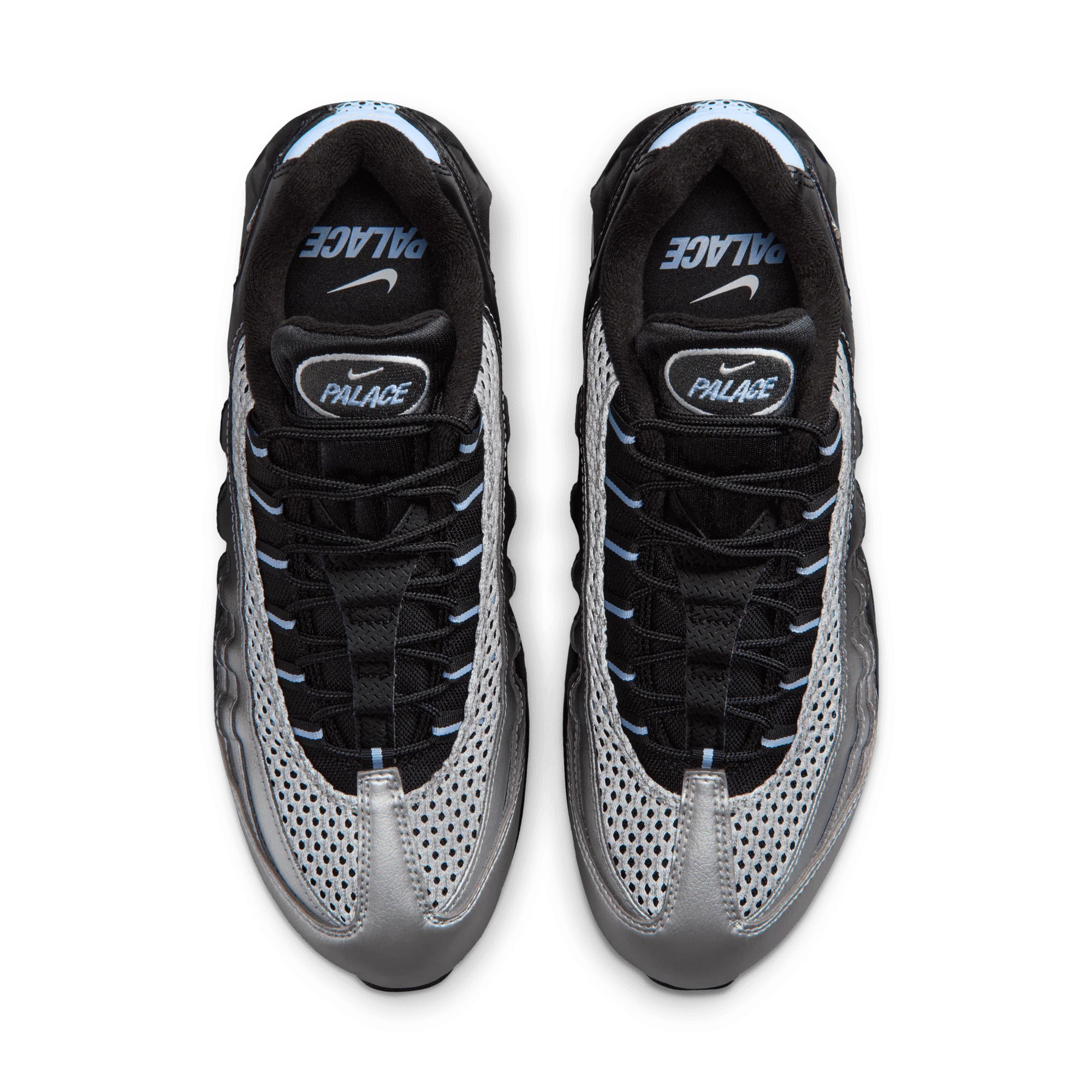 PALACE X NIKE AIR MAX 95 BIG BUBBLE "METALLIC SILVER" - Image 5