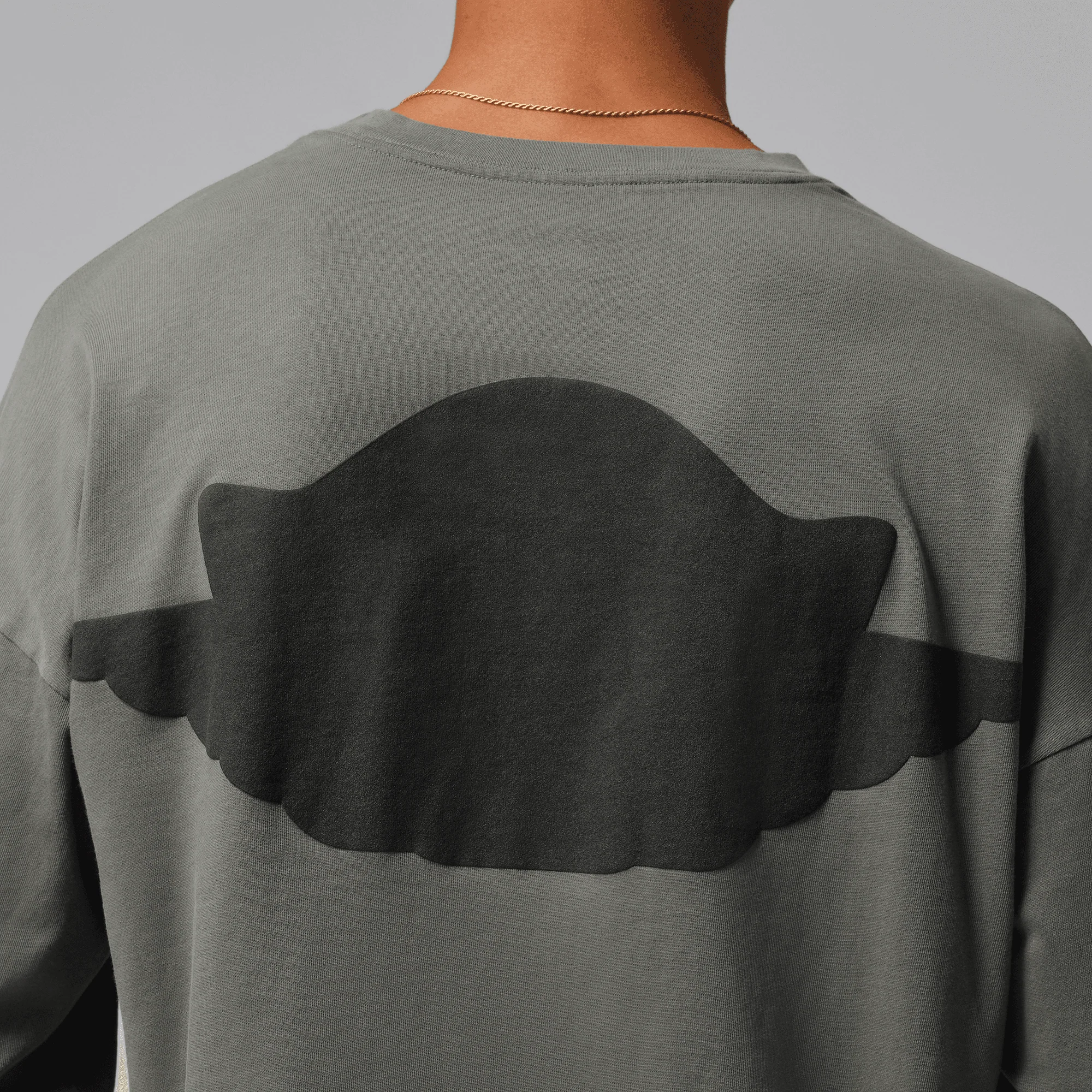 MJ WINGS L/S TEE - RIVER ROCK - Image 4