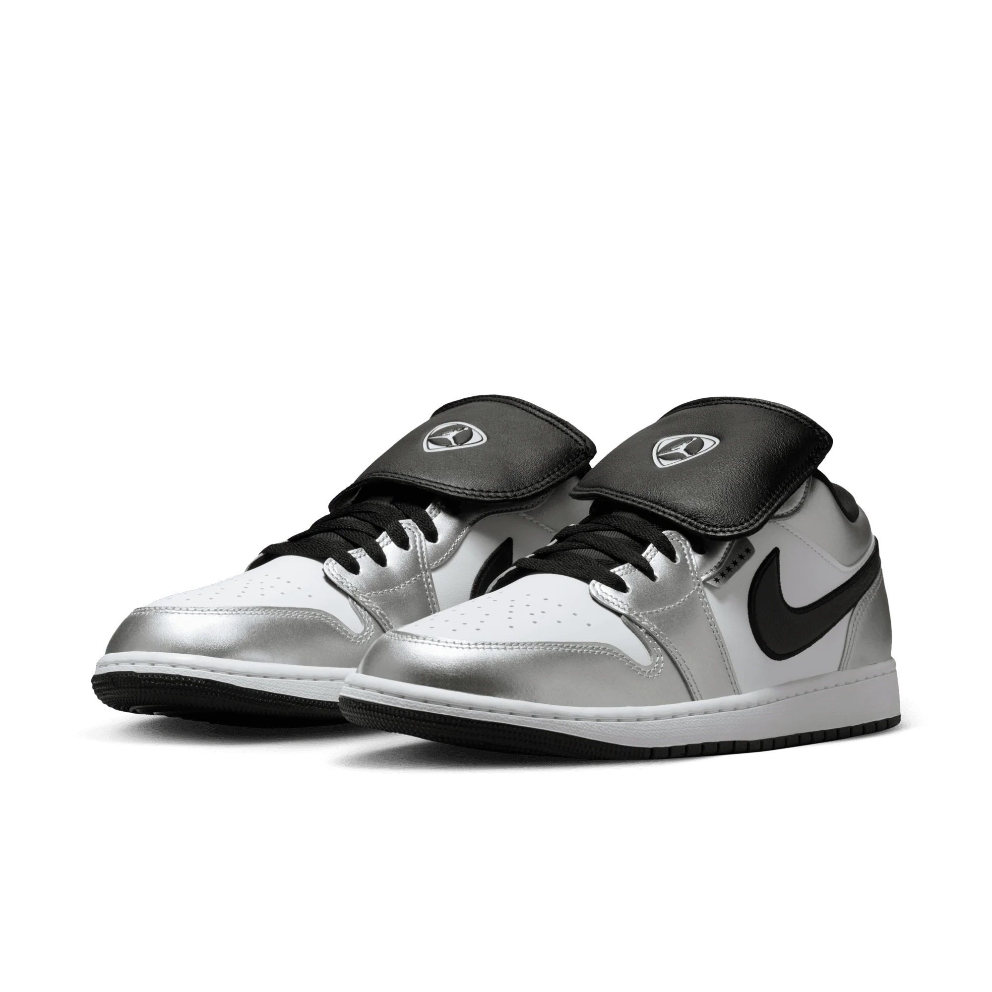 AIR JORDAN 1 LOW SE TIEMPO "METALLIC SILVER" - Image 2