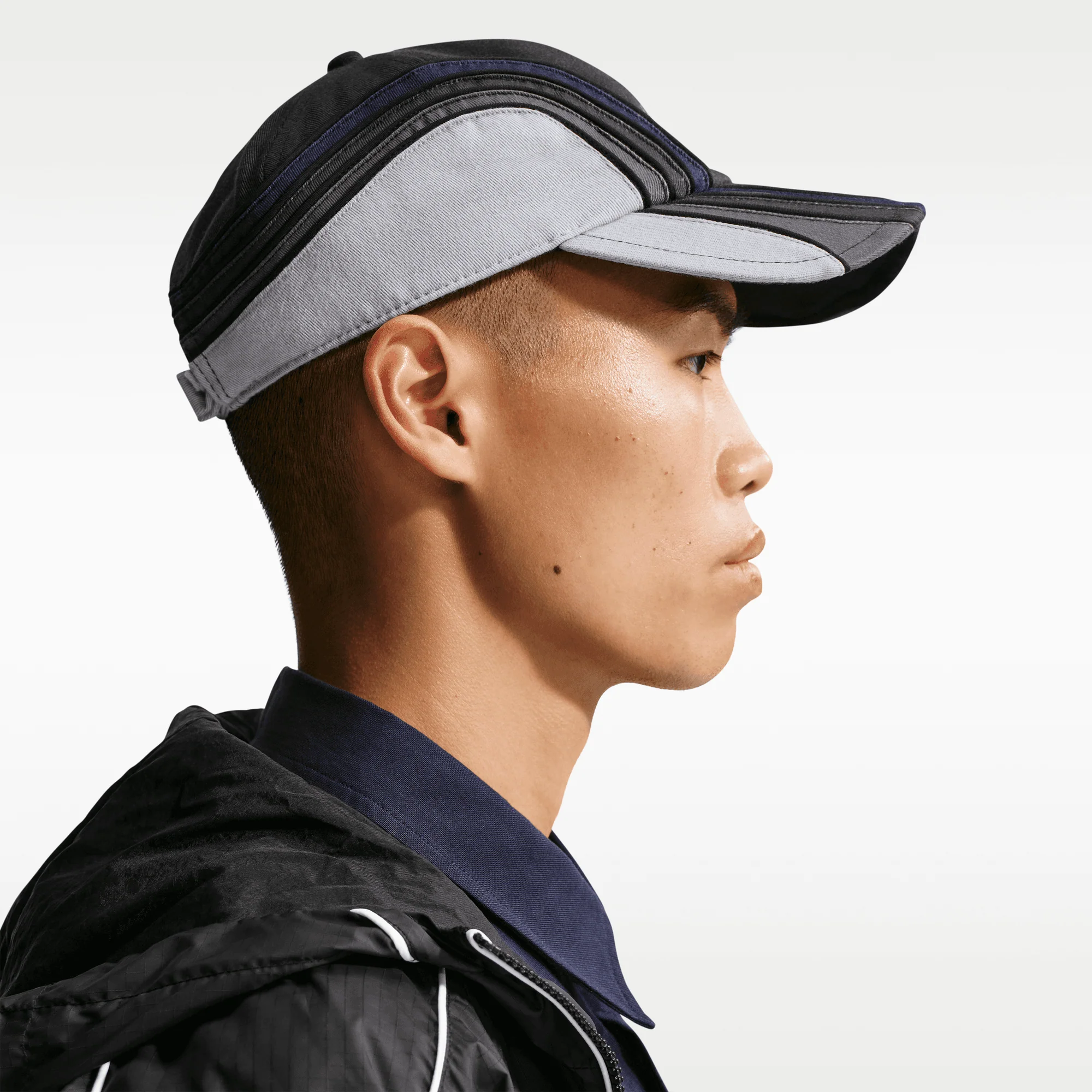 AIR MAX CLUB UNSTRUCTURED CAP - BLACK / WOLF GREY / VOLT - Image 5