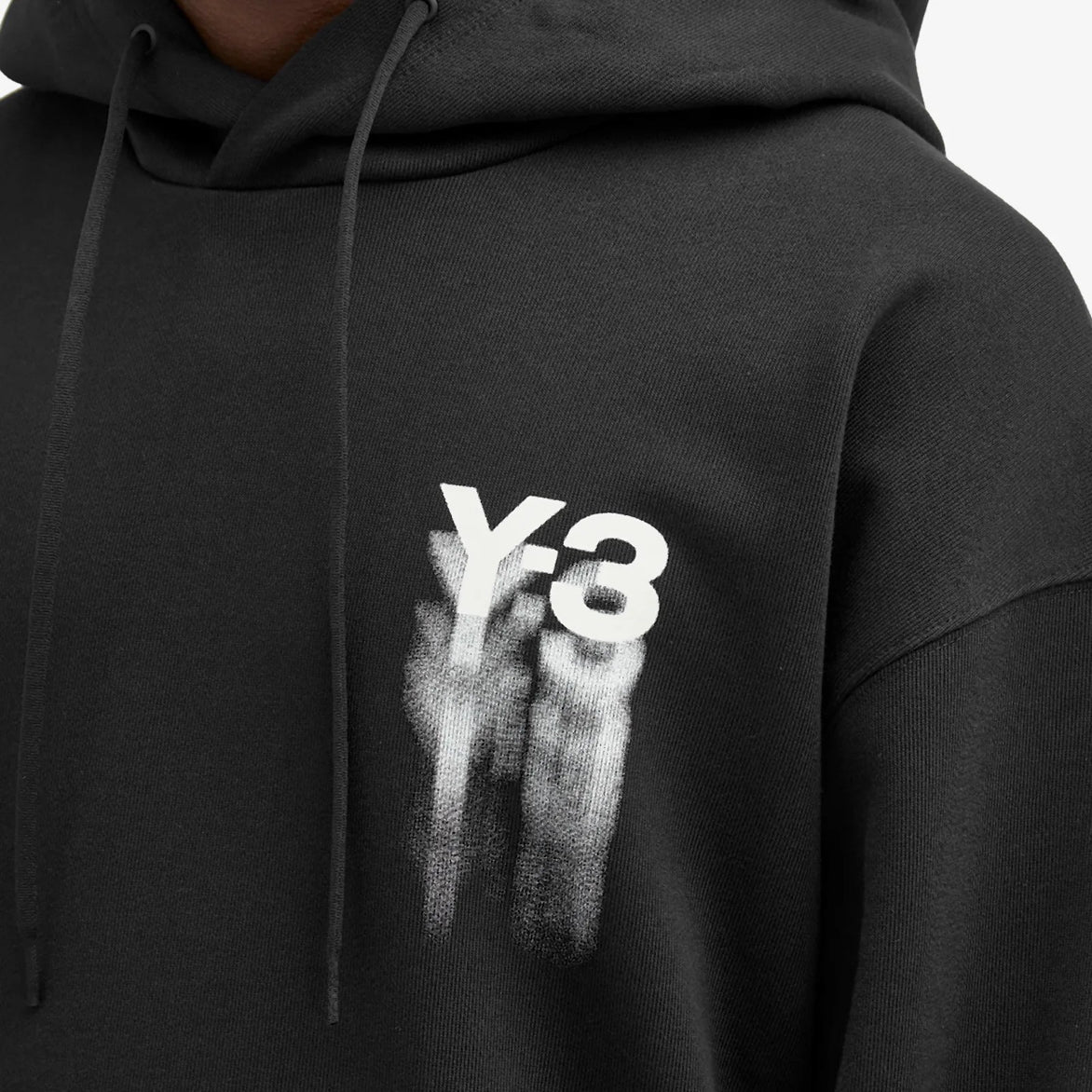 OG COTTON GRAPHIC HOODIE - BLACK - Image 3