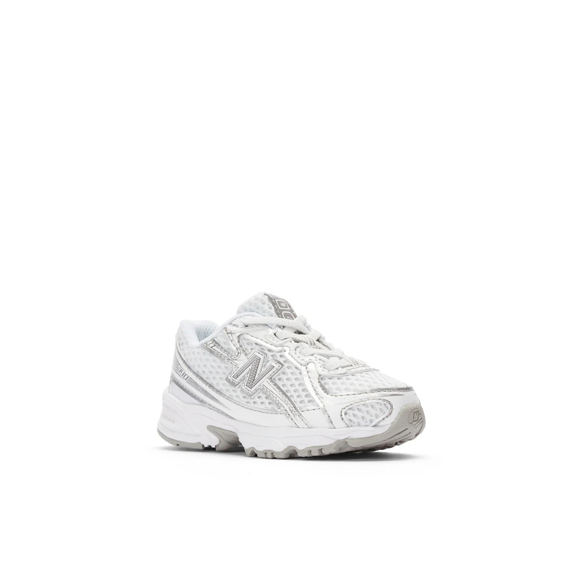 740 BUNGEE LACE (TD) - WHITE / SILVER METALLIC - Image 2
