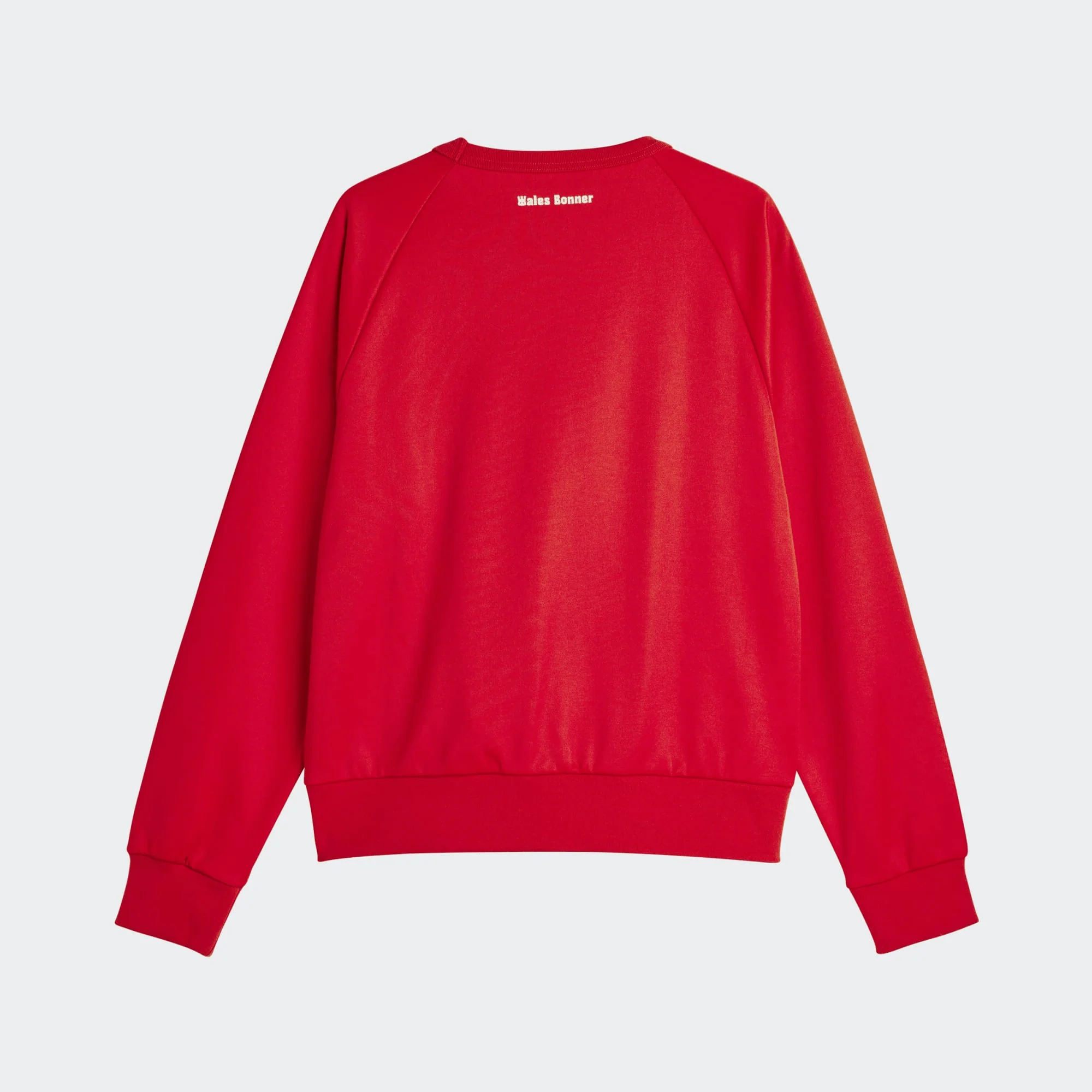 WALES BONNER X ADIDAS NYLON CREW JERSEY - BETTER SCARLET - Image 2
