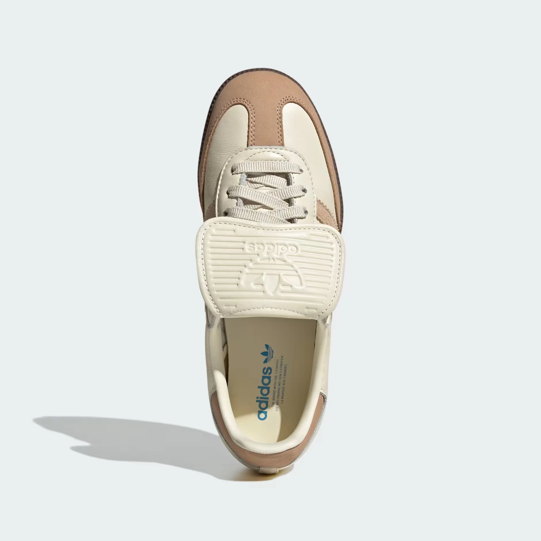 WMNS SAMBA LONG TONGUE - CREAM WHITE / WARM SANDSTONE - Image 4