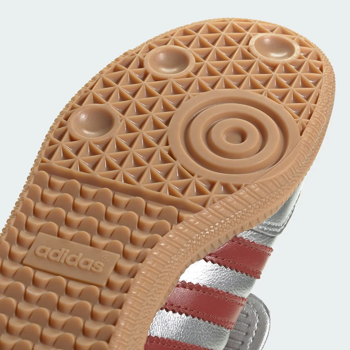 WMNS SAMBA LONG TONGUE - SILVER METALLIC / PRELOVED RUBY - Image 5