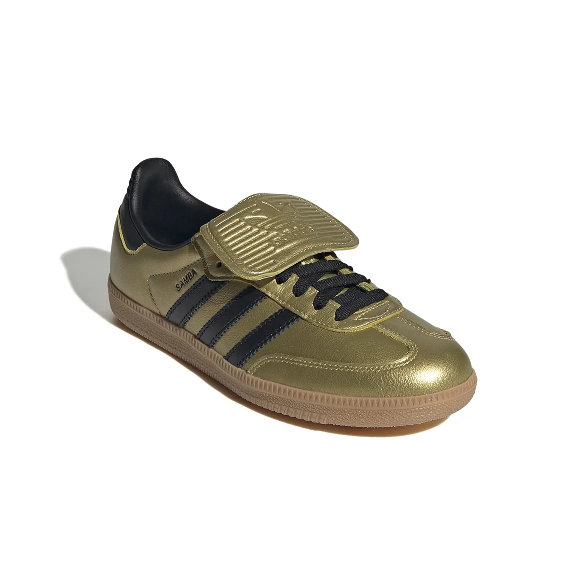 WMNS SAMBA LONG TONGUE - GOLD METALLIC / CORE BLACK - Image 2
