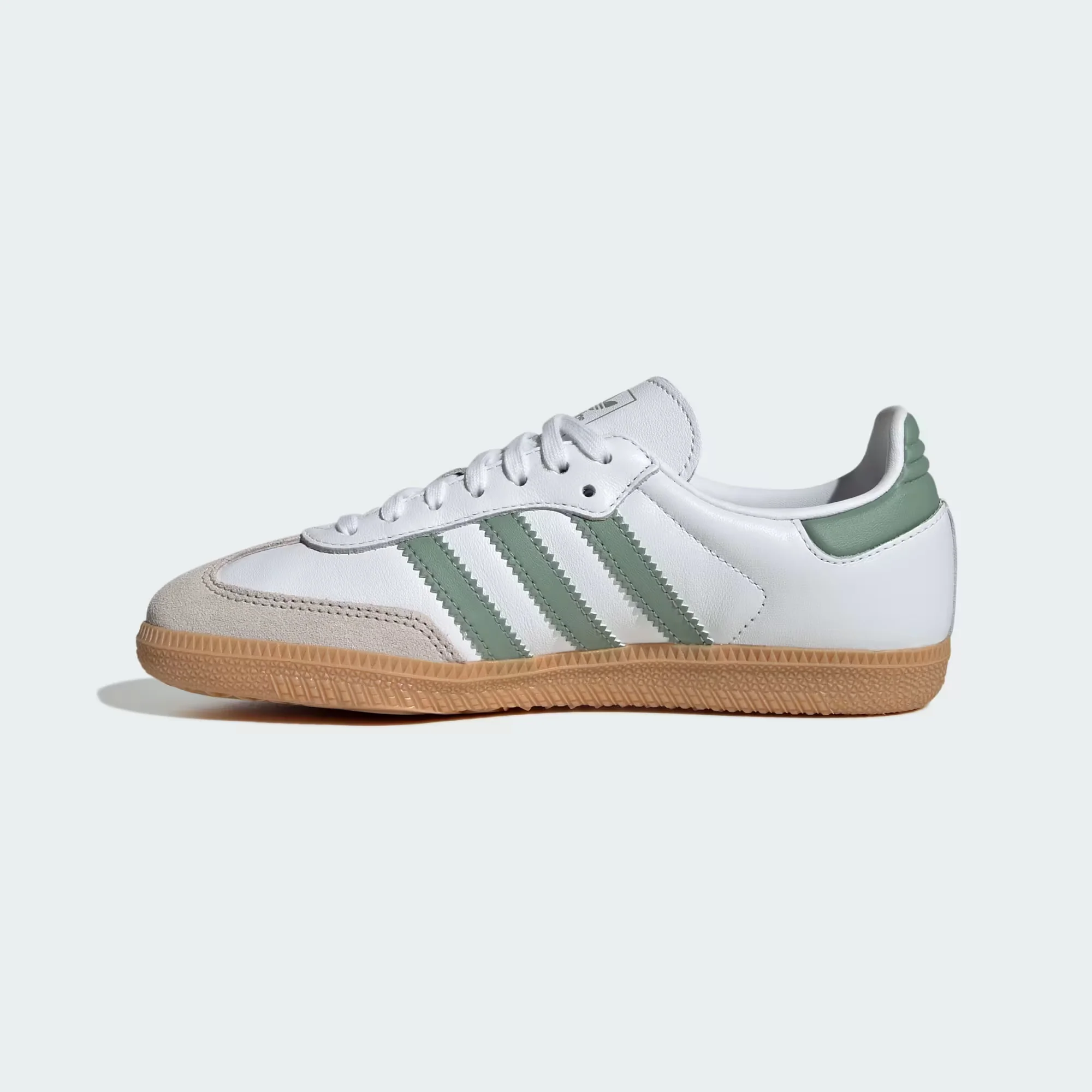 SAMBA OG (GS) - CLOUD WHITE / SILVER GREEN - Image 2