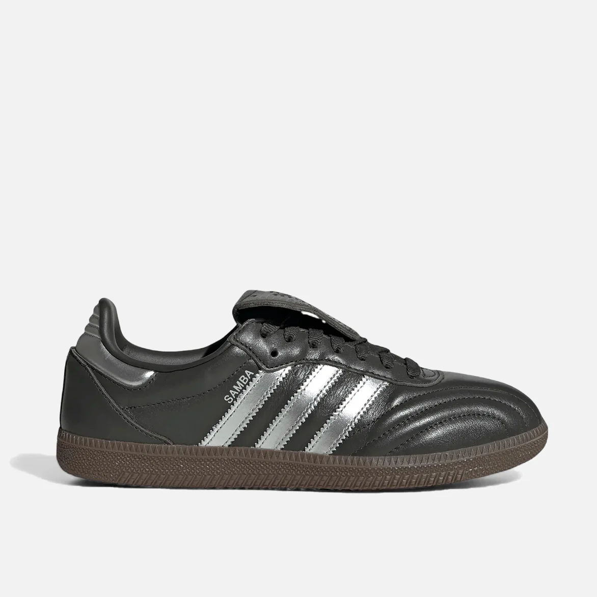 WMNS SAMBA LONG TONGUE - LEGEND EARTH / SILVER METALLIC