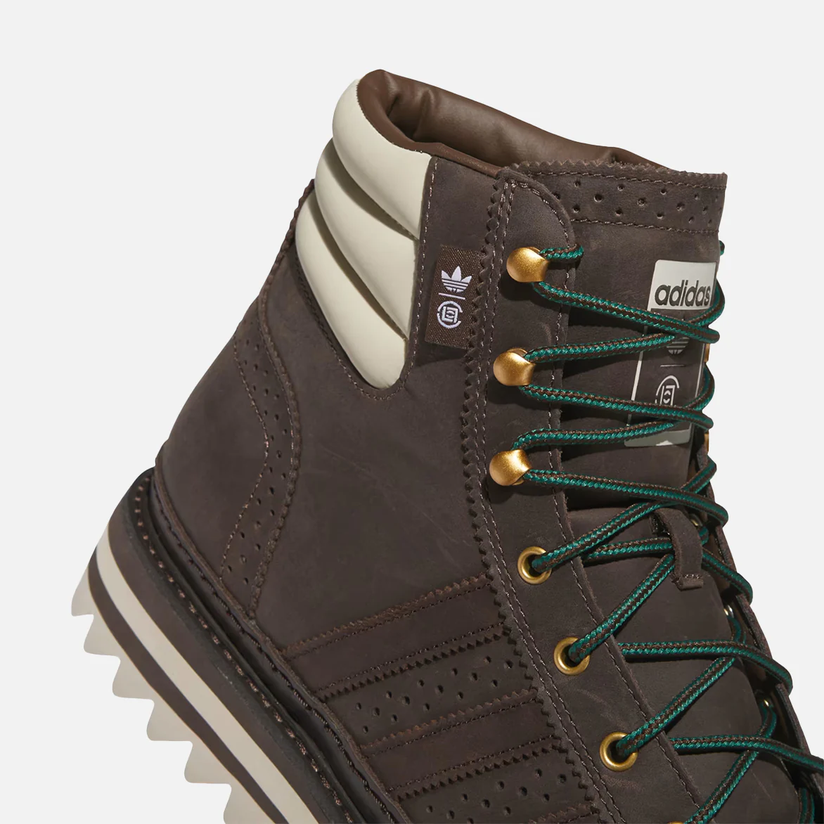 CLOT BY EC X ADIDAS PRO MODEL "DARK BROWN" - Image 6