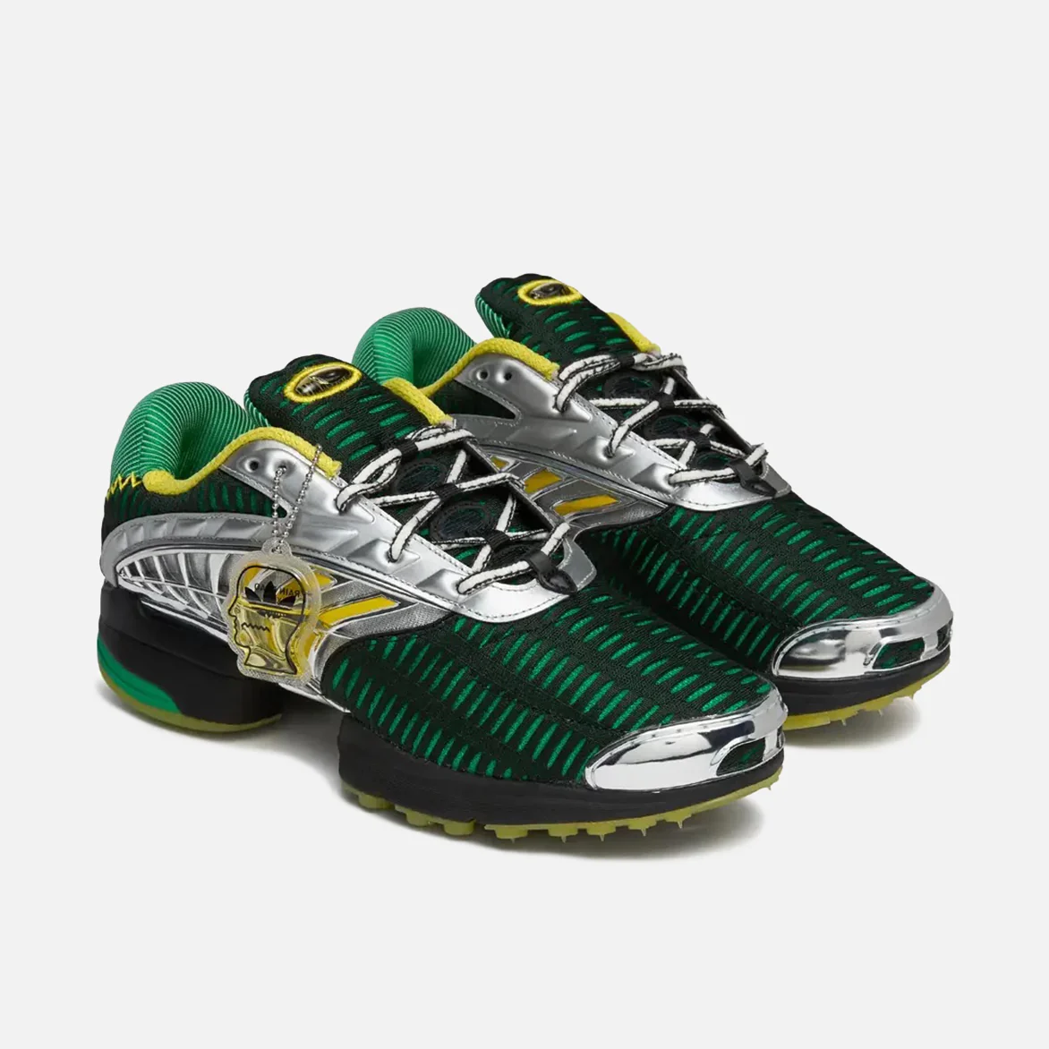 BRAIN DEAD X ADIDAS CLIMACOOL 2 "GREEN / SILVER METALLIC" - Image 2