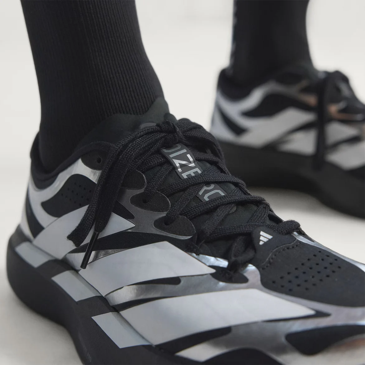 ADIZERO EVO SL EXO - CORE BLACK / IRON METALLIC - Image 4