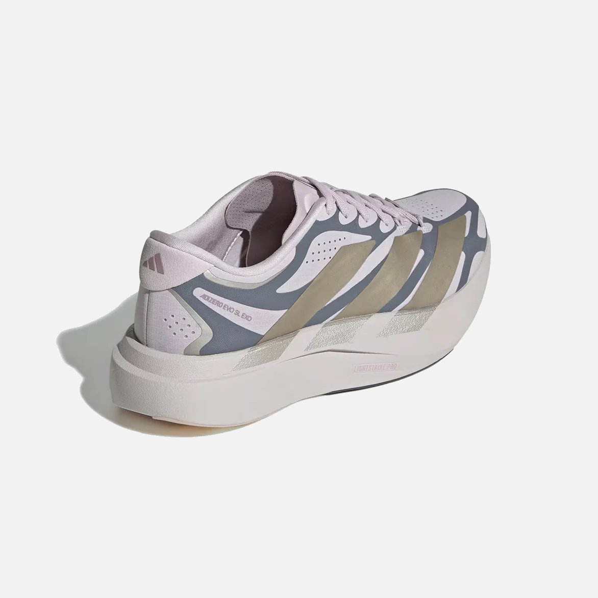 WMNS ADIZERO EVO SL EXO - ICE PURPLE / CYBER METALLIC / ONIX - Image 3