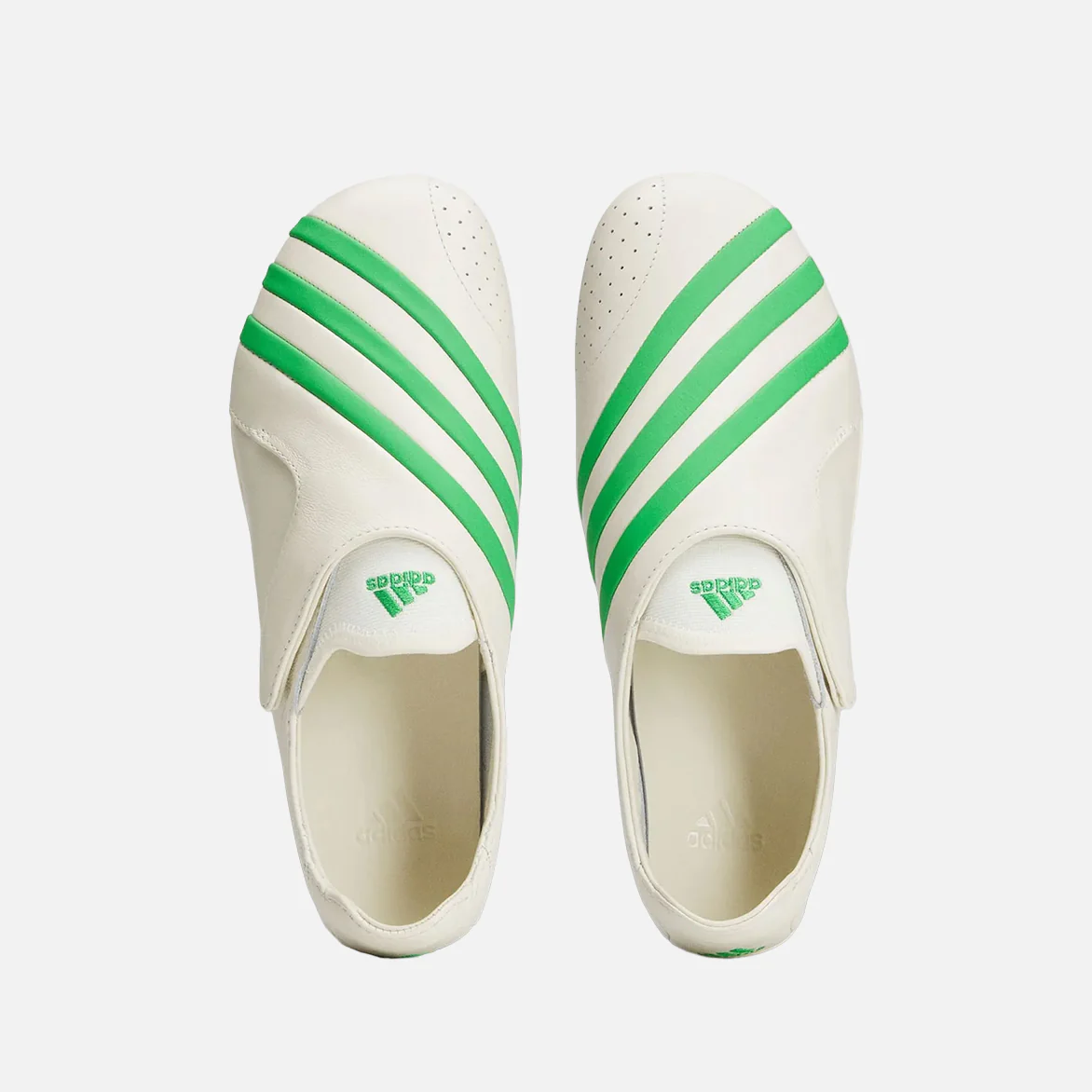 PHARRELL X ADIDAS VIRGINIA VARIO FLAT EARTHER "WHITE / GREEN" - Image 4