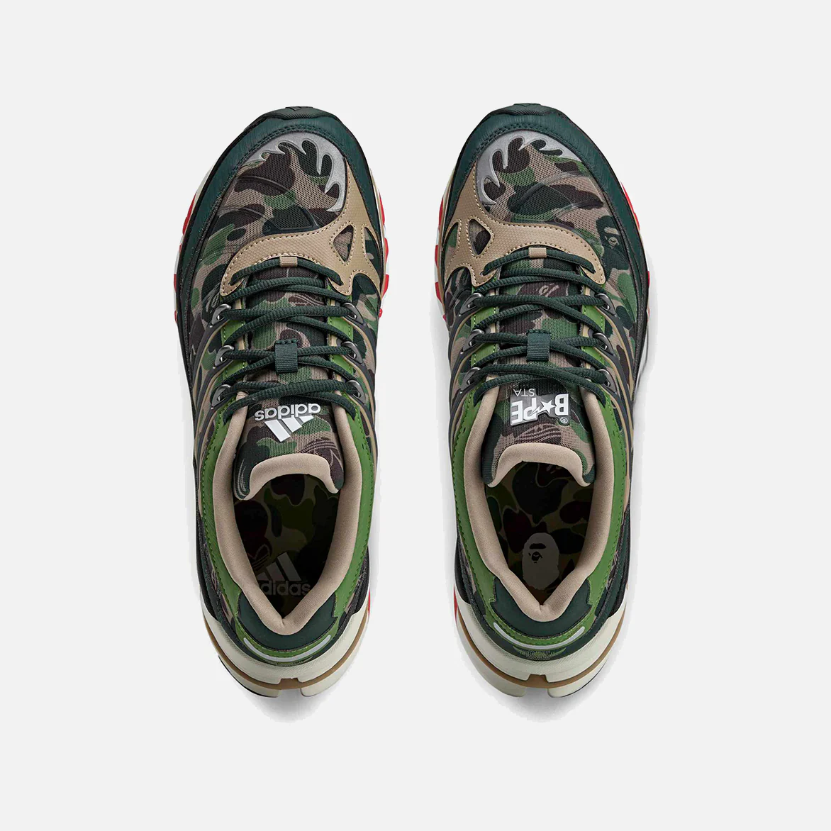 BAPE X ADIDAS ADISTAR HRMY "WORLD CUP PACK" - CAMO - Image 3