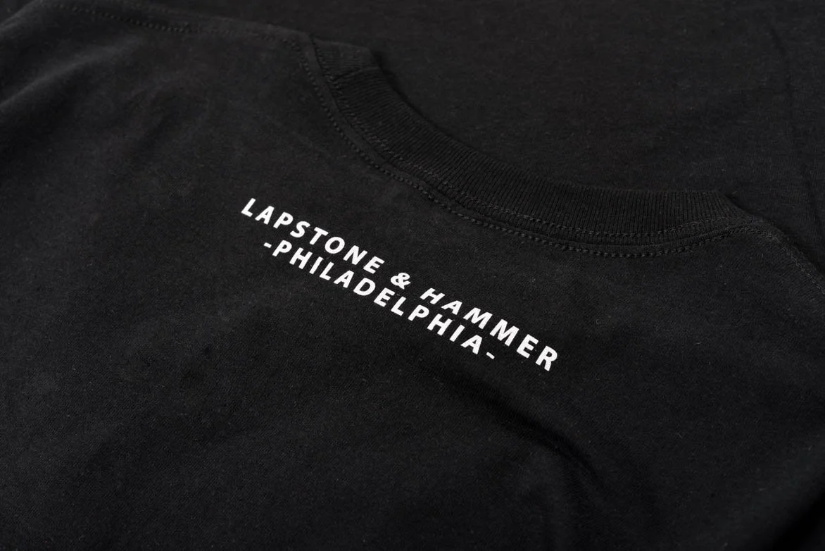 LAPSTONE LOGO POCKET TEE - BLACK - Image 4