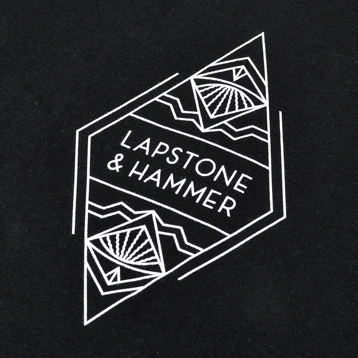 DIAMOND TEE - BLACK - Image 3