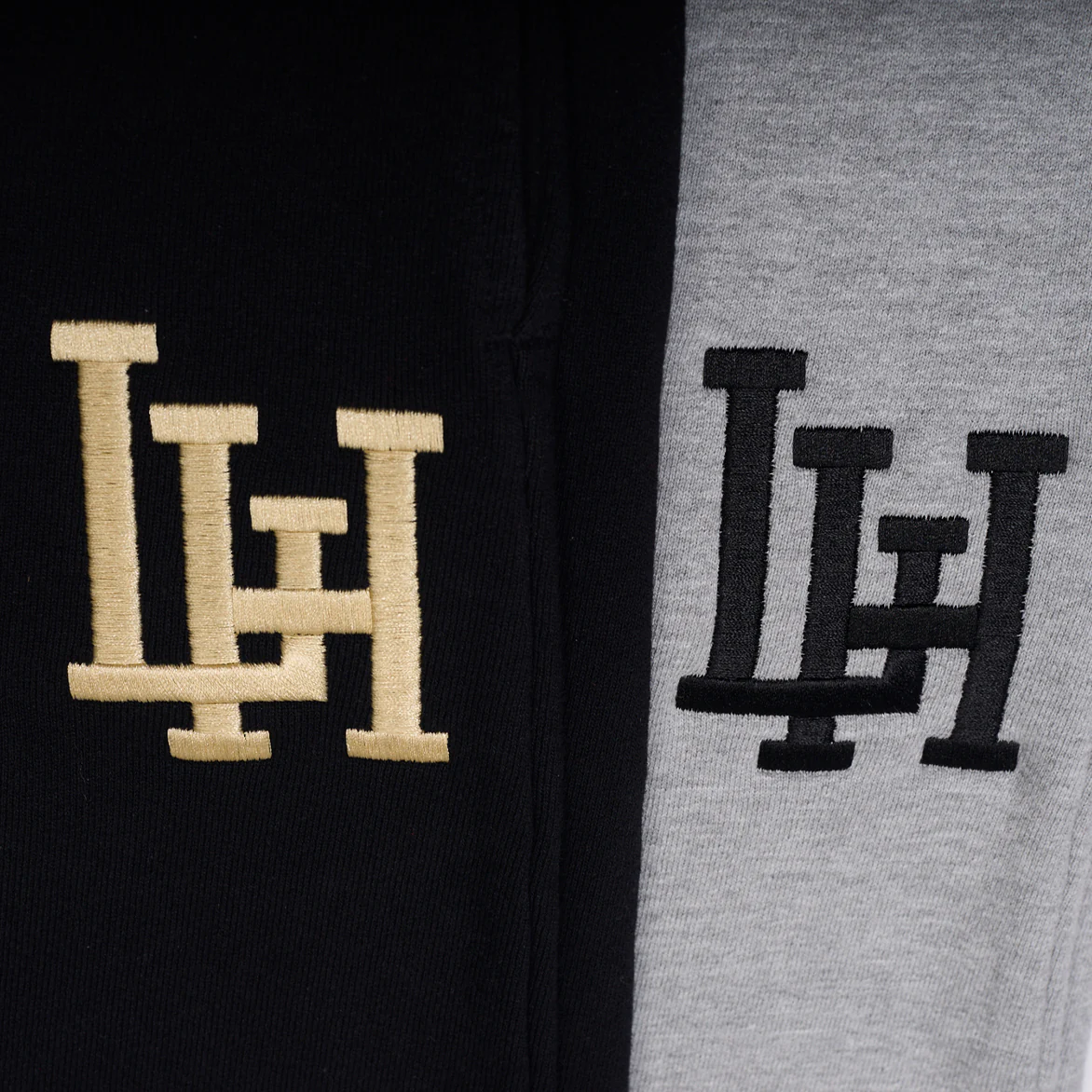 LH FUNDAMENTALS BY STANDARD ISSUE HOODIE - BLACK / TAN - Image 5