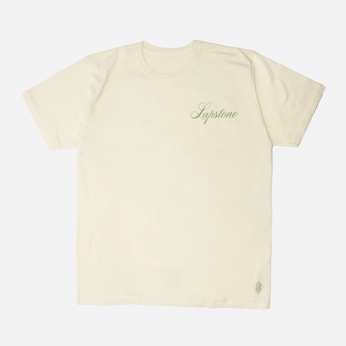STANDARD ISSUE FOR LAPSTONE TEE - CREAM / OLIVE