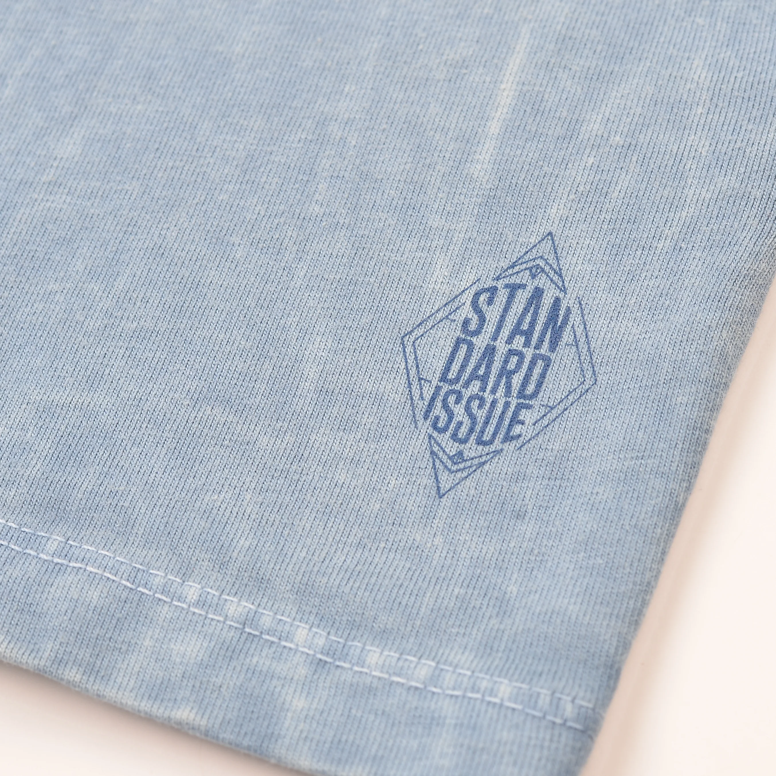 STANDARD ISSUE FOR LAPSTONE TEE - STONEWASH INDIGO - Image 4