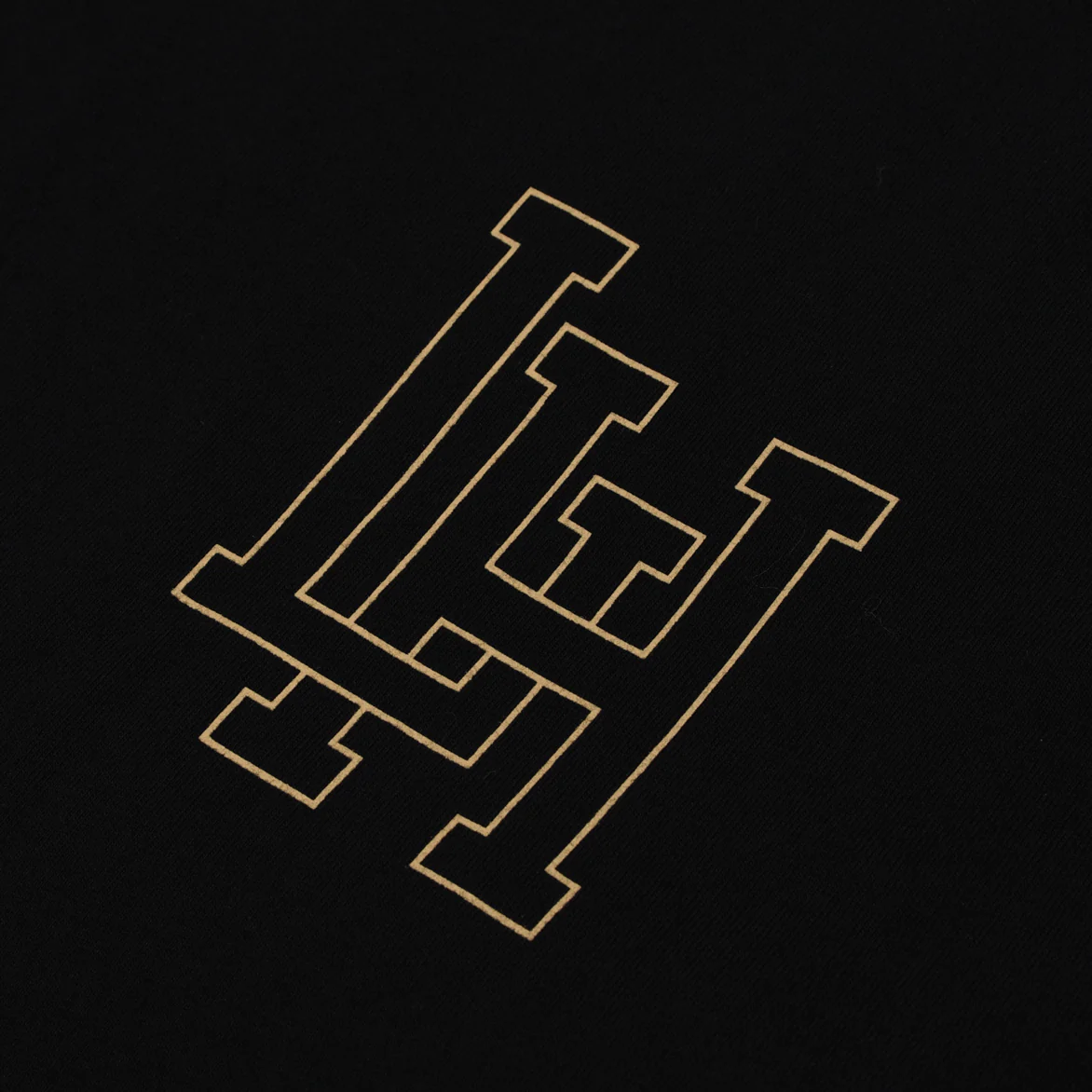 LH FUNDAMENTAL BY STANDARD ISSUE TEE - BLACK / TAN - Image 3