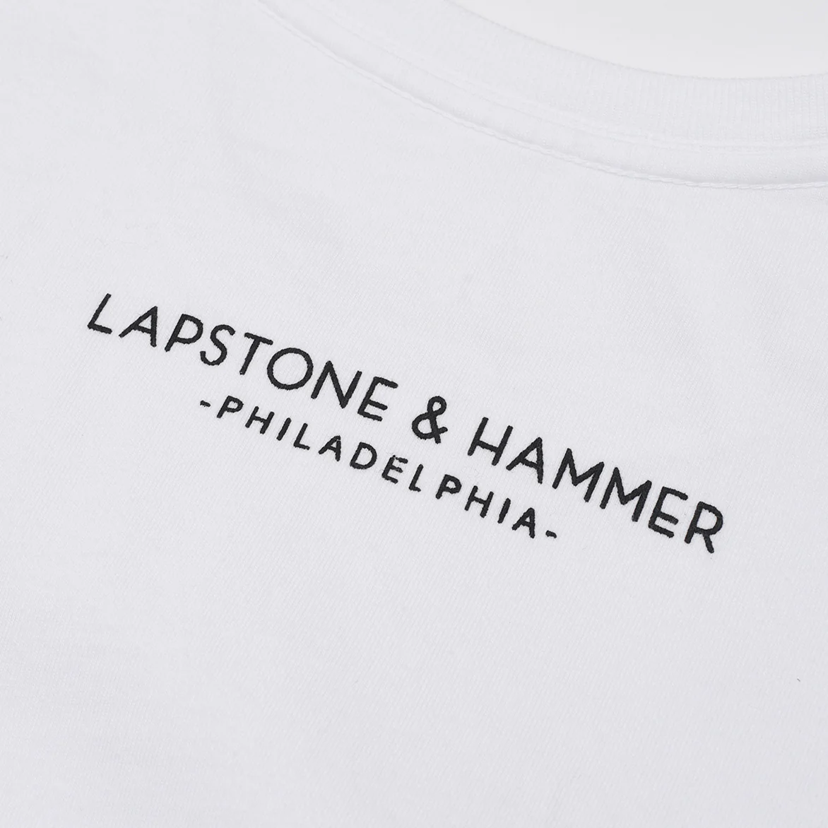 LH FUNDAMENTALS BY STANDARD ISSUE TEE - WHITE / BLACK - Image 5