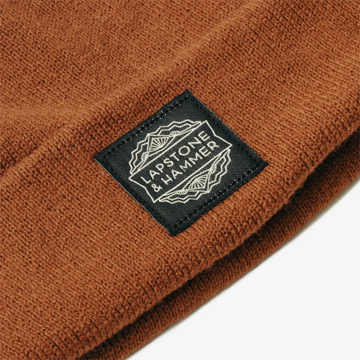 LAPSTONE KNIT BEANIE - BROWN - Image 2