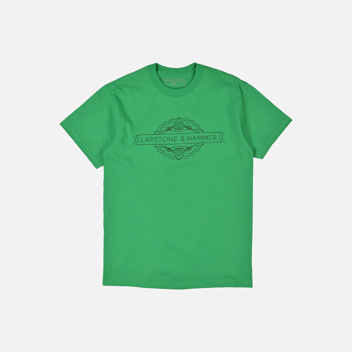 LH MAIN LOGO TEE - KELLY GREEN