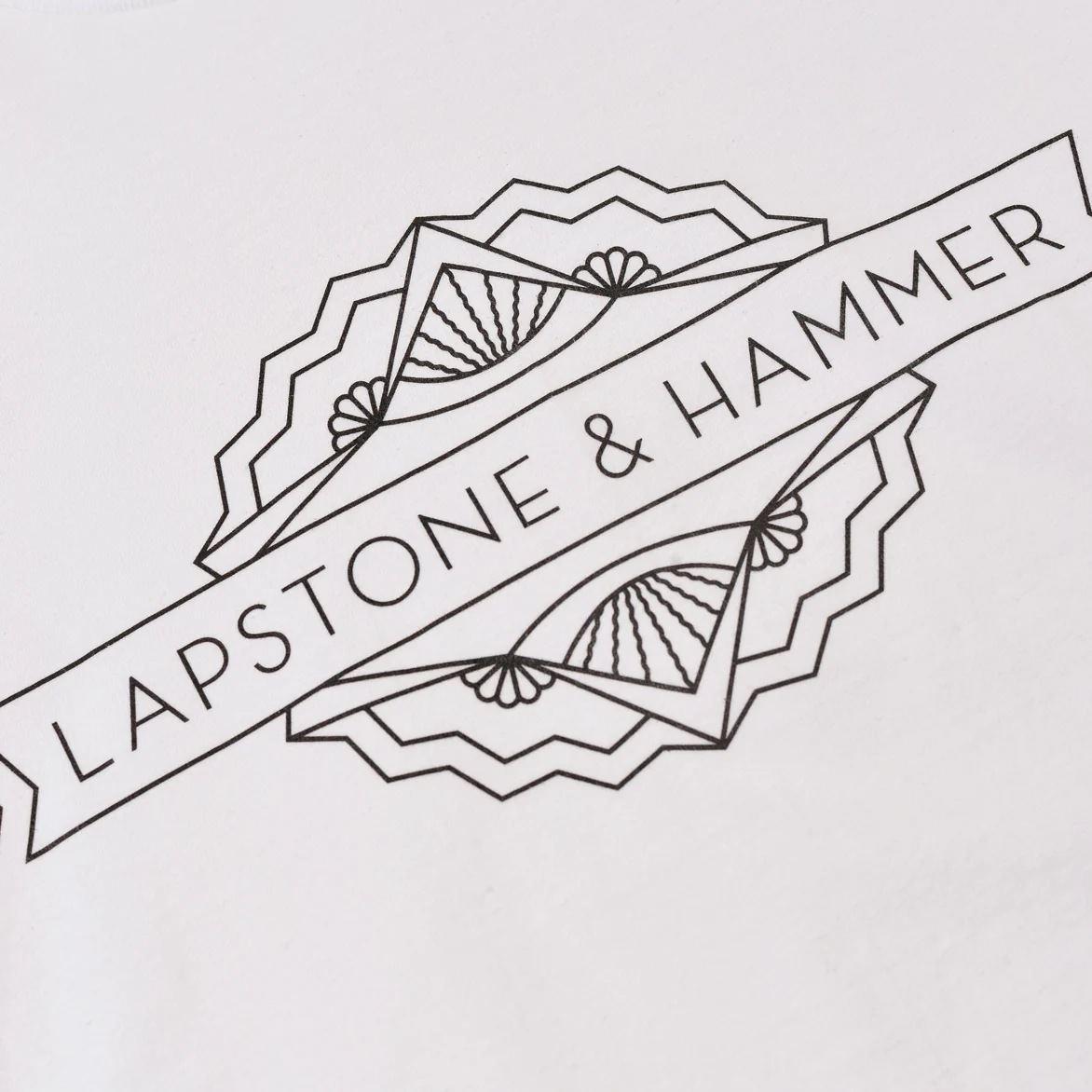 LH MAIN LOGO TEE - WHITE - Image 3