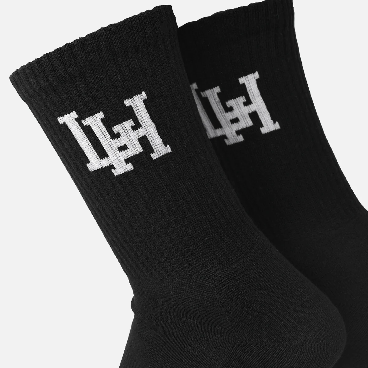 LH INTERLOCK SOCK - BLACK - Image 4