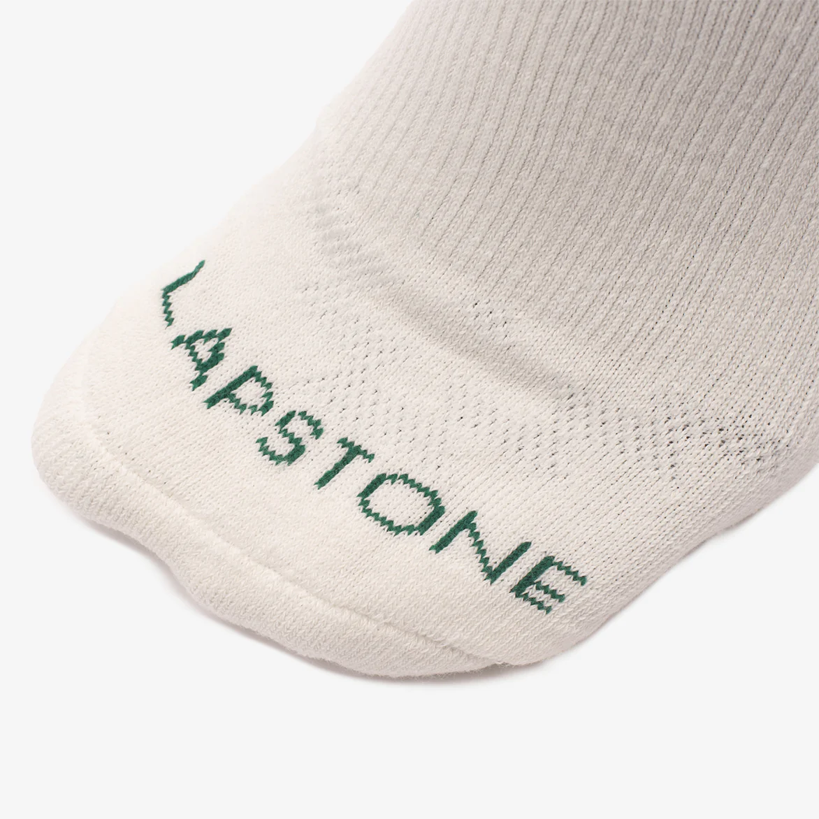 LH INTERLOCK SOCK - NATURAL / GREEN - Image 3