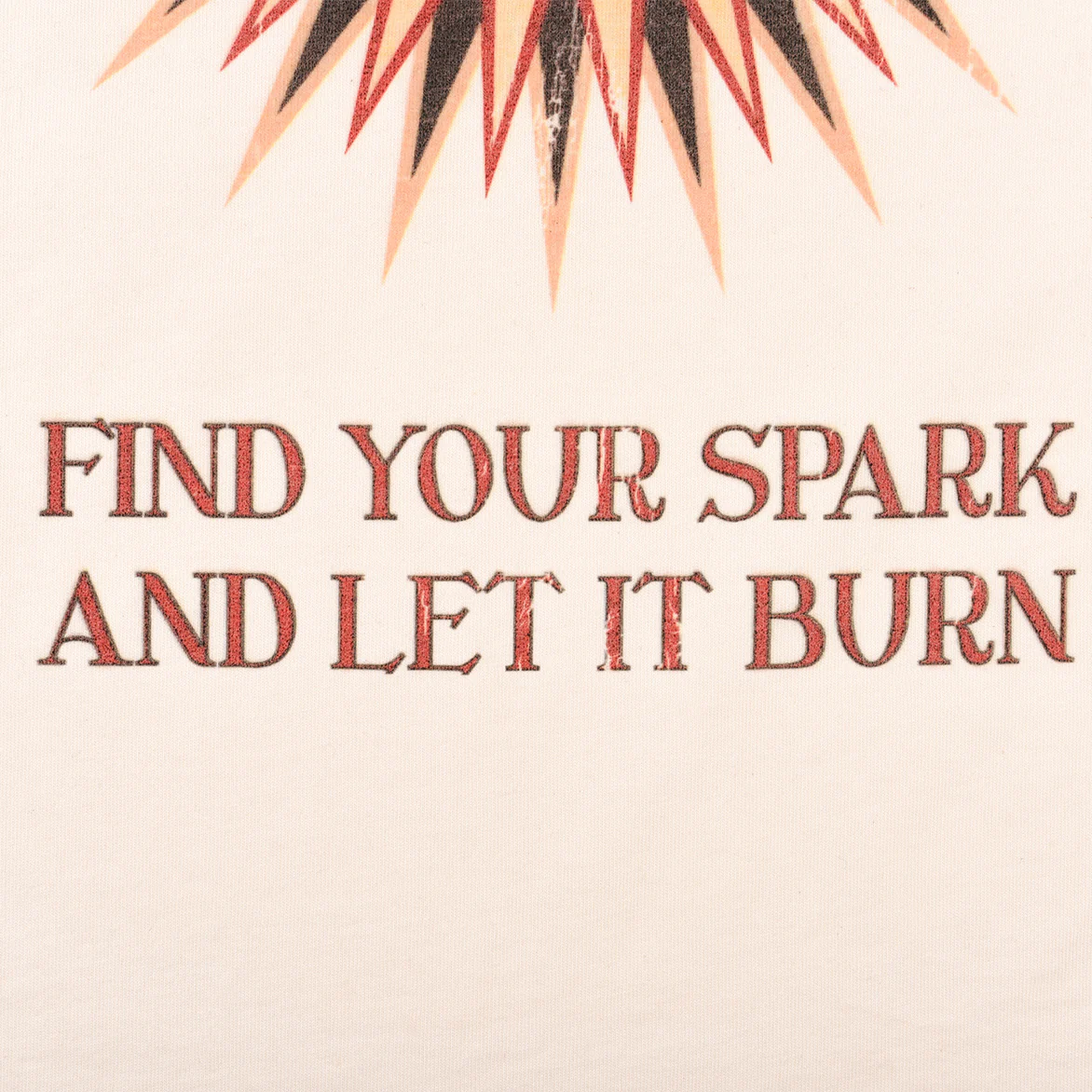 SPARK TEE - CREAM - Image 4