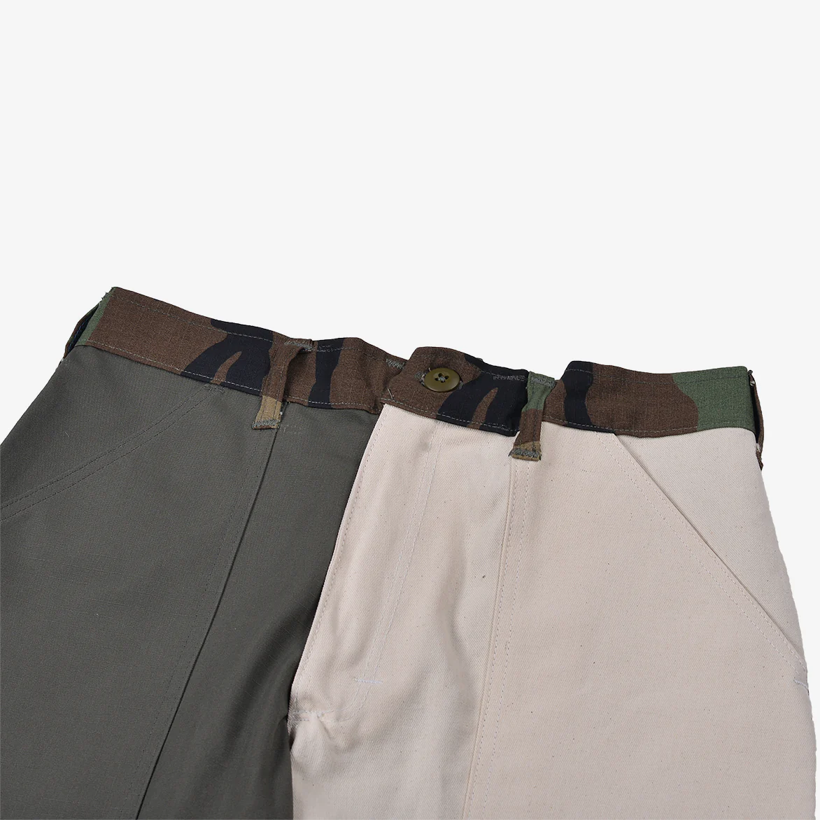 RECONSTRUCT TAPER FATIGUE PANT - OLIVE / NATURAL (1) - Image 4