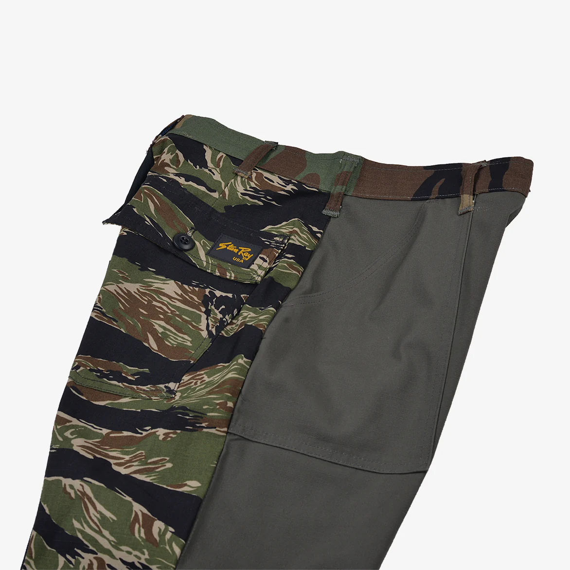 RECONSTRUCT TAPER FATIGUE PANT - OLIVE / NATURAL (1) - Image 5