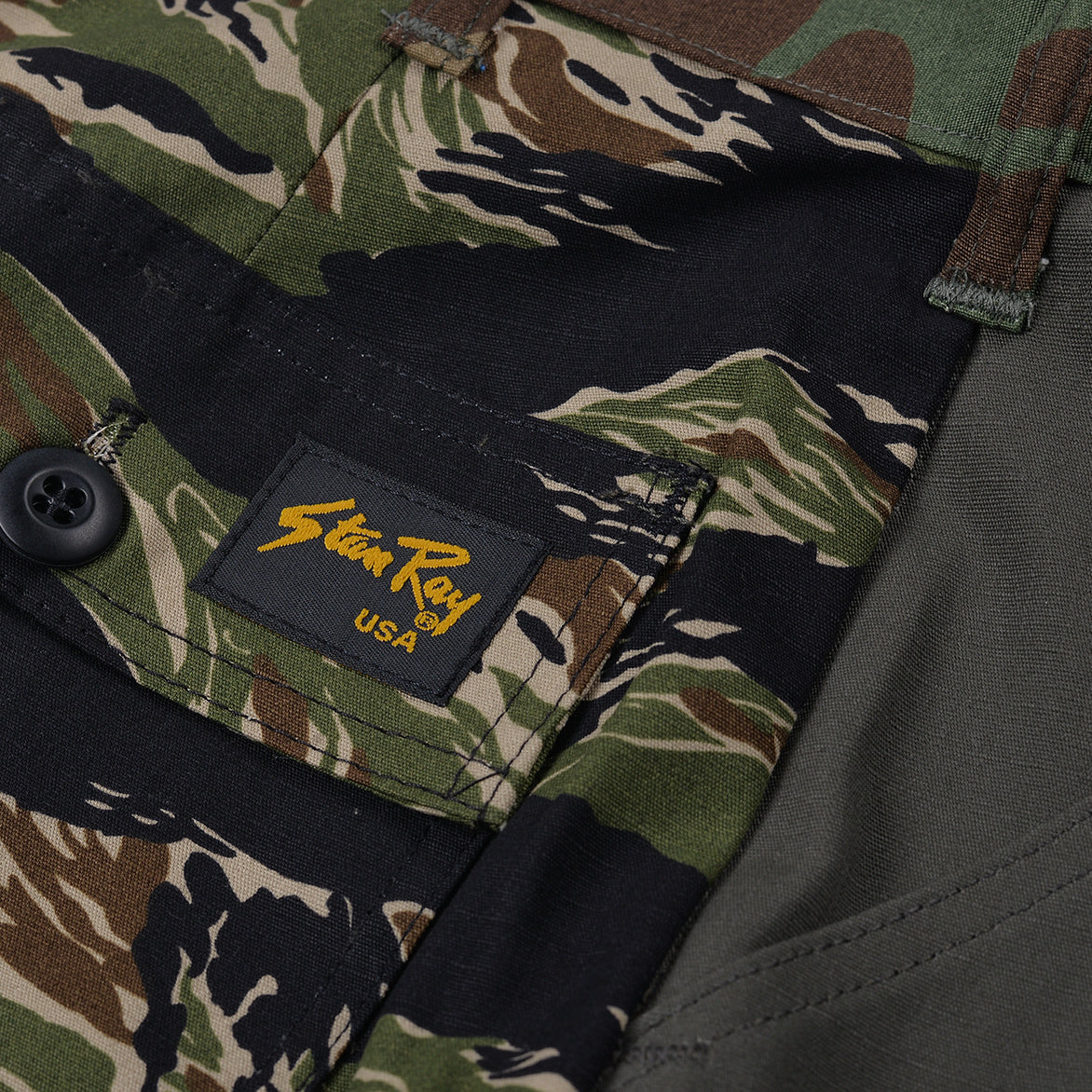 RECONSTRUCT TAPER FATIGUE PANT - OLIVE / NATURAL (1) - Image 6