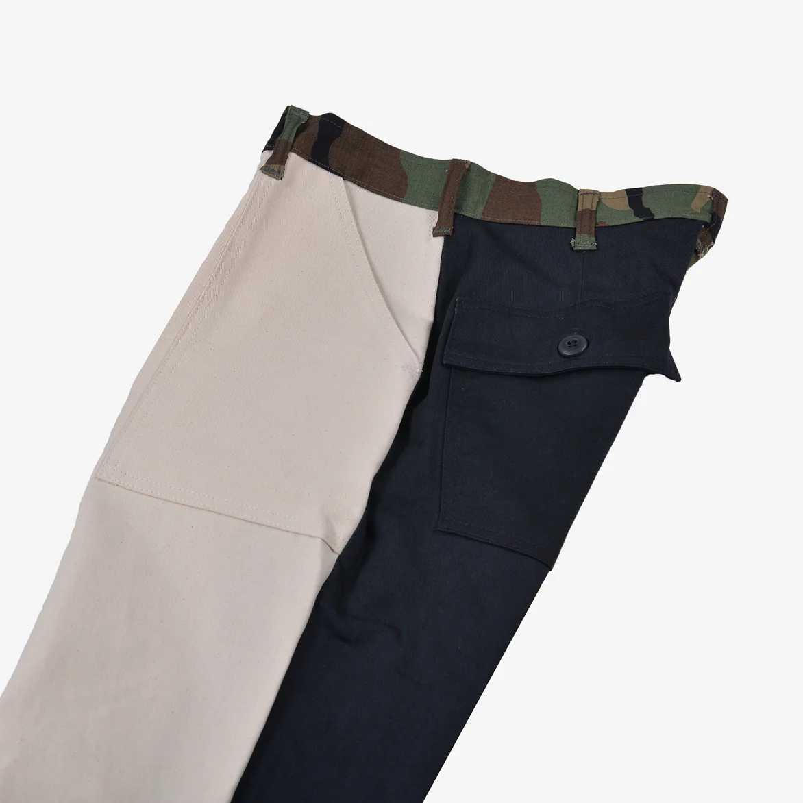 RECONSTRUCT TAPER FATIGUE PANT - OLIVE / NATURAL (1) - Image 7