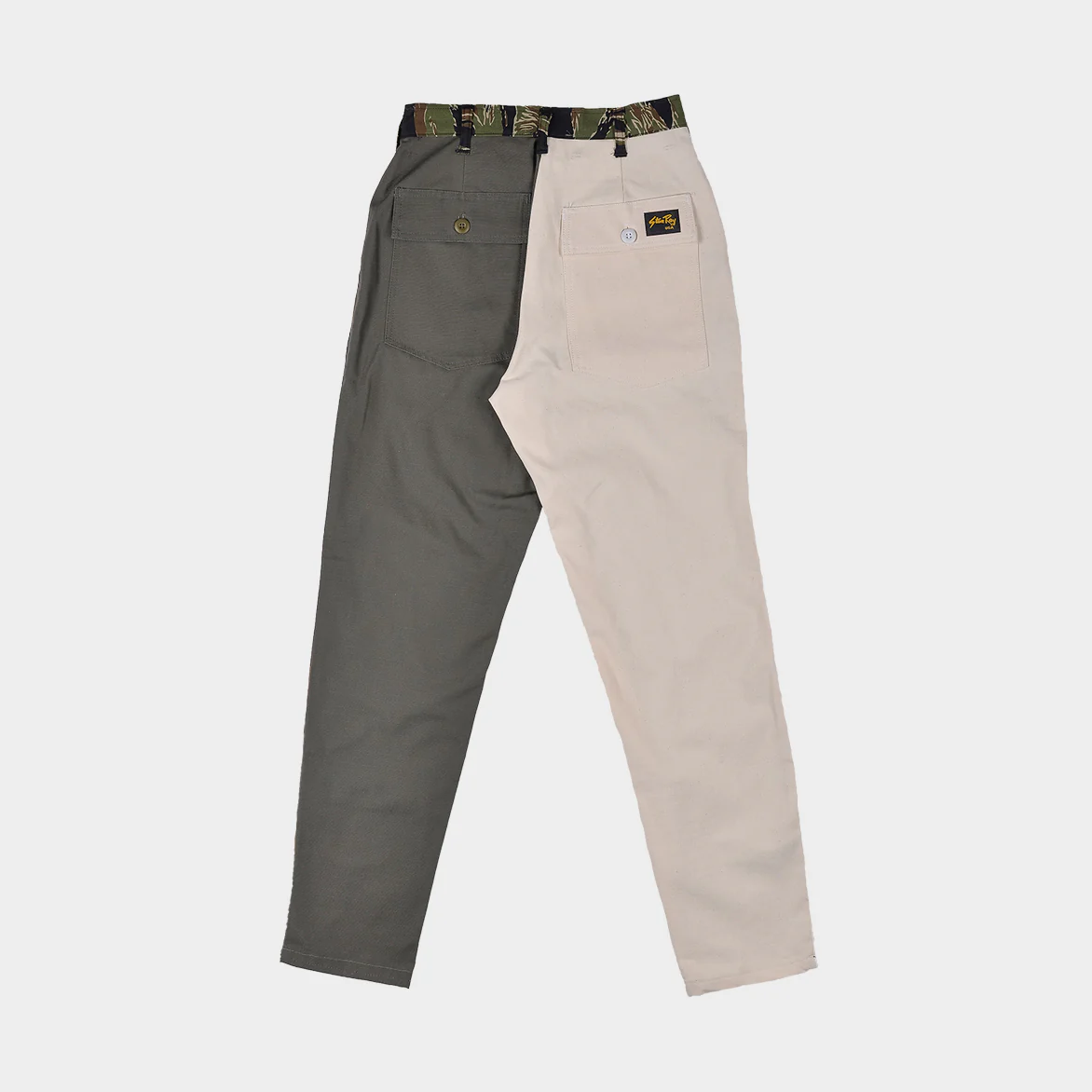 RECONSTRUCT TAPER FATIGUE PANT - NAVY / WOODLAND (2) - Image 3